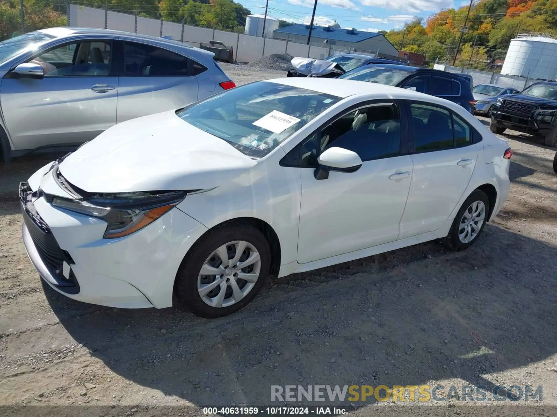 2 Photograph of a damaged car JTDB4MEE9P3008552 TOYOTA COROLLA 2023