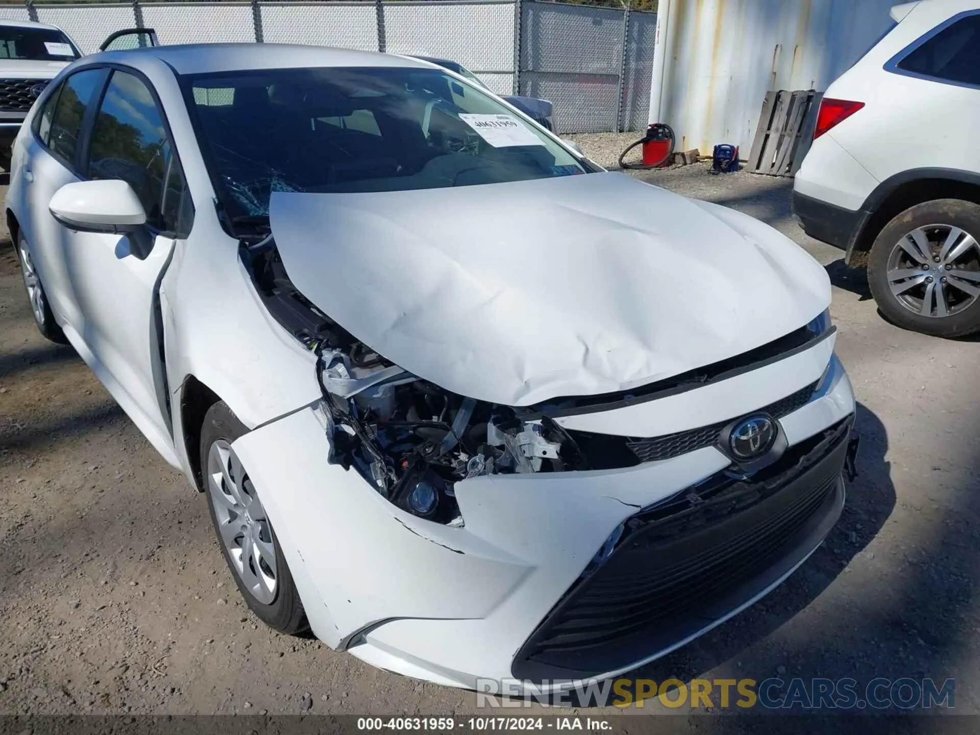 6 Photograph of a damaged car JTDB4MEE9P3008552 TOYOTA COROLLA 2023