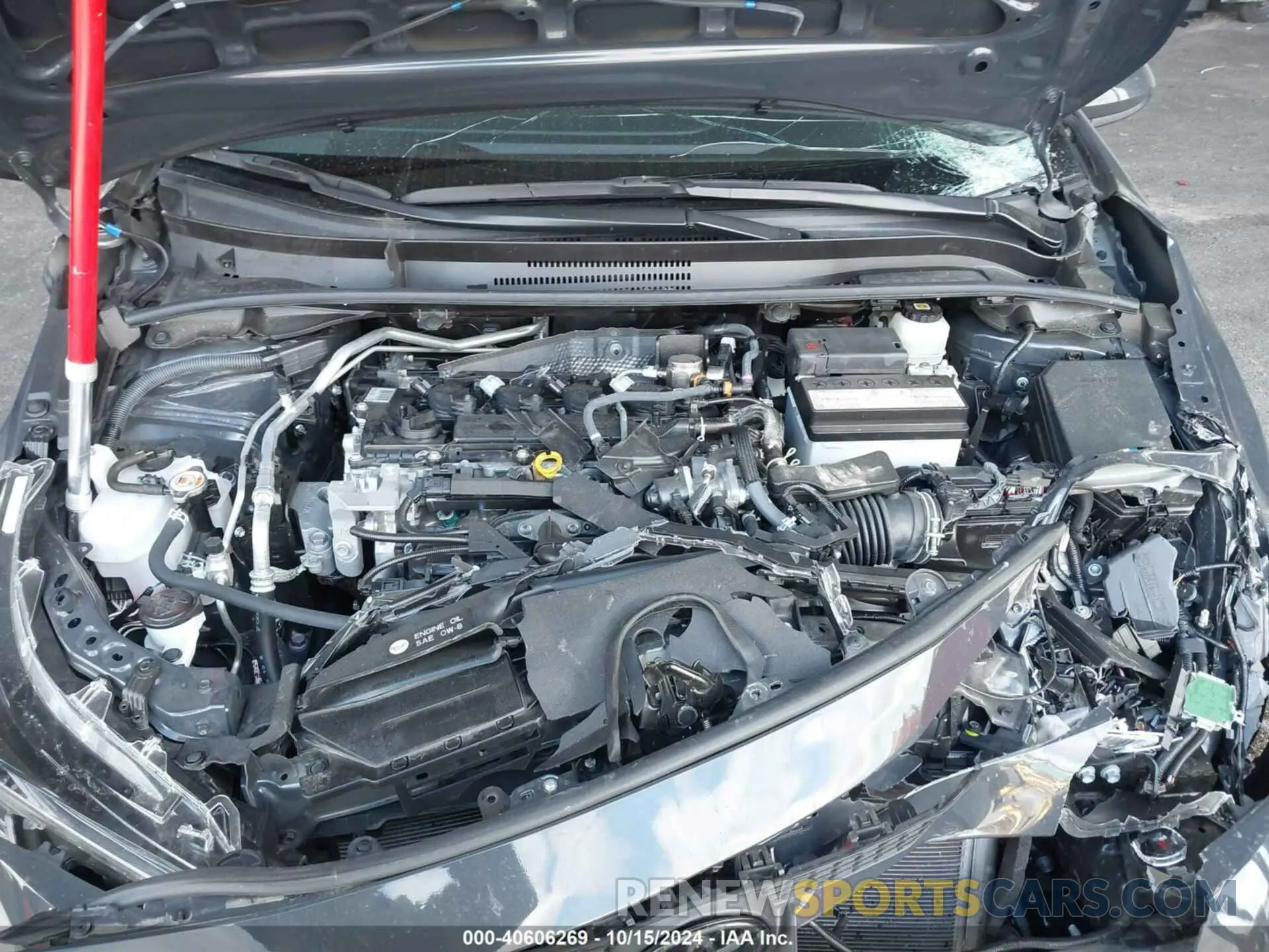 10 Photograph of a damaged car JTDB4MEE9P3012343 TOYOTA COROLLA 2023