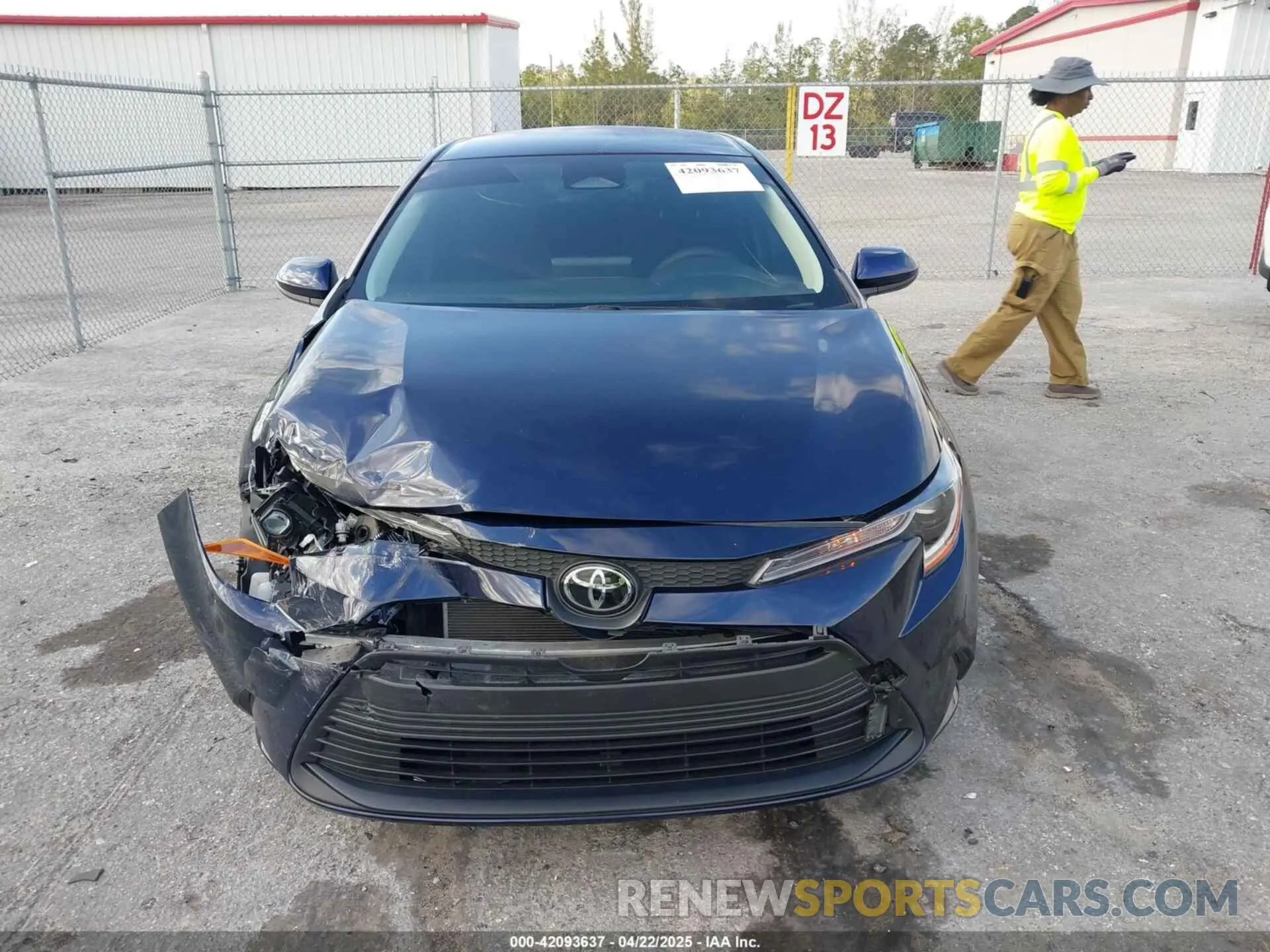 12 Photograph of a damaged car JTDB4MEE9PJ004092 TOYOTA COROLLA 2023