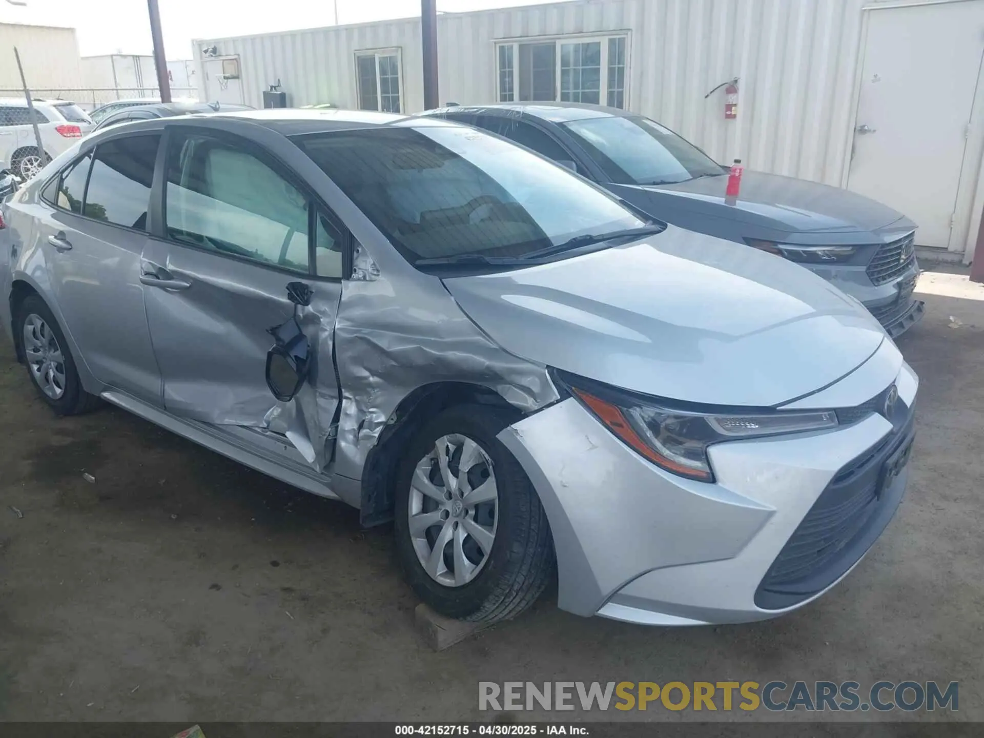 1 Photograph of a damaged car JTDB4MEEXP3001013 TOYOTA COROLLA 2023