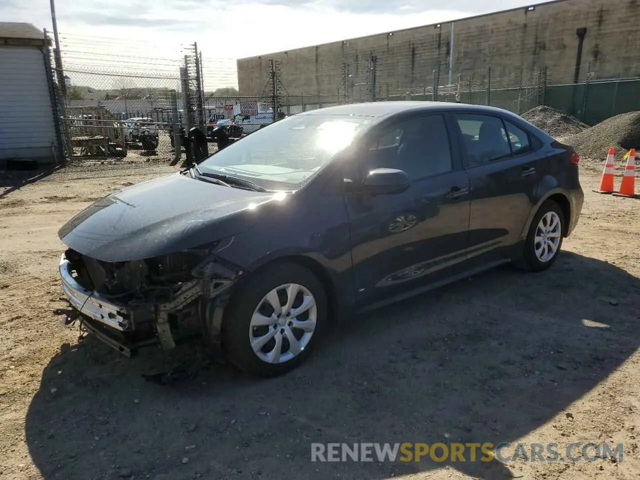 1 Photograph of a damaged car JTDB4MEEXP3008995 TOYOTA COROLLA 2023