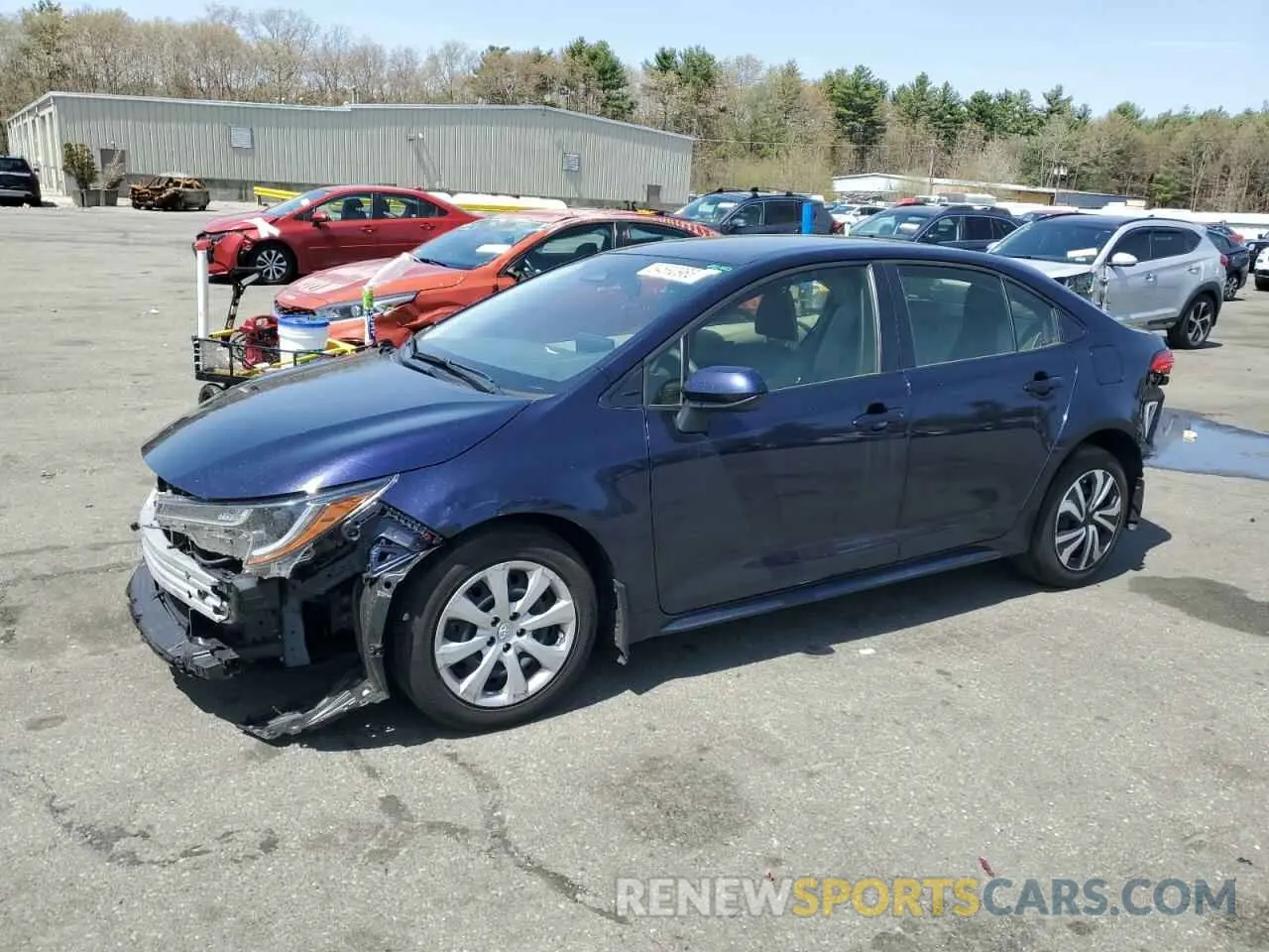 1 Photograph of a damaged car JTDB4MEEXPJ002853 TOYOTA COROLLA 2023