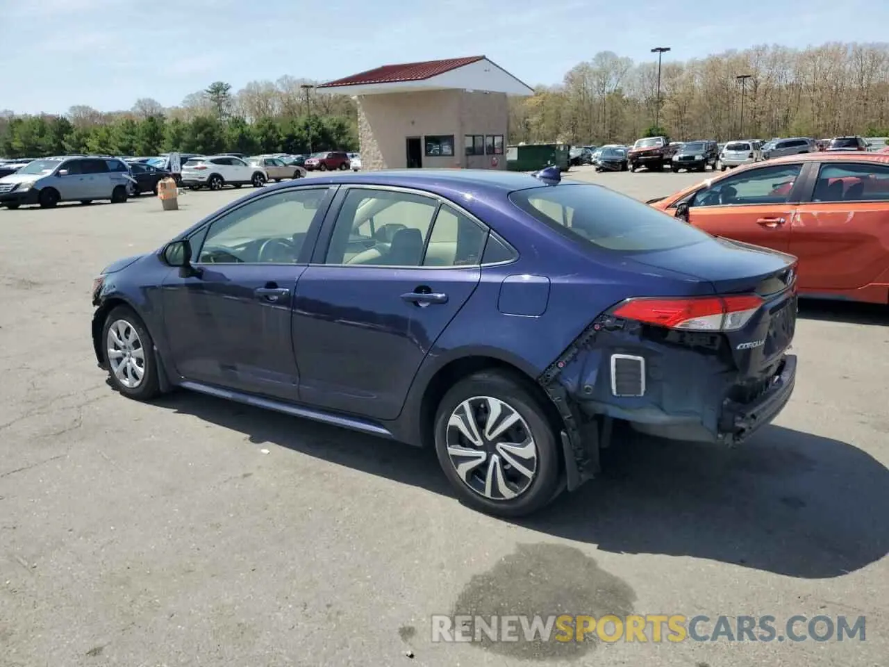 2 Photograph of a damaged car JTDB4MEEXPJ002853 TOYOTA COROLLA 2023