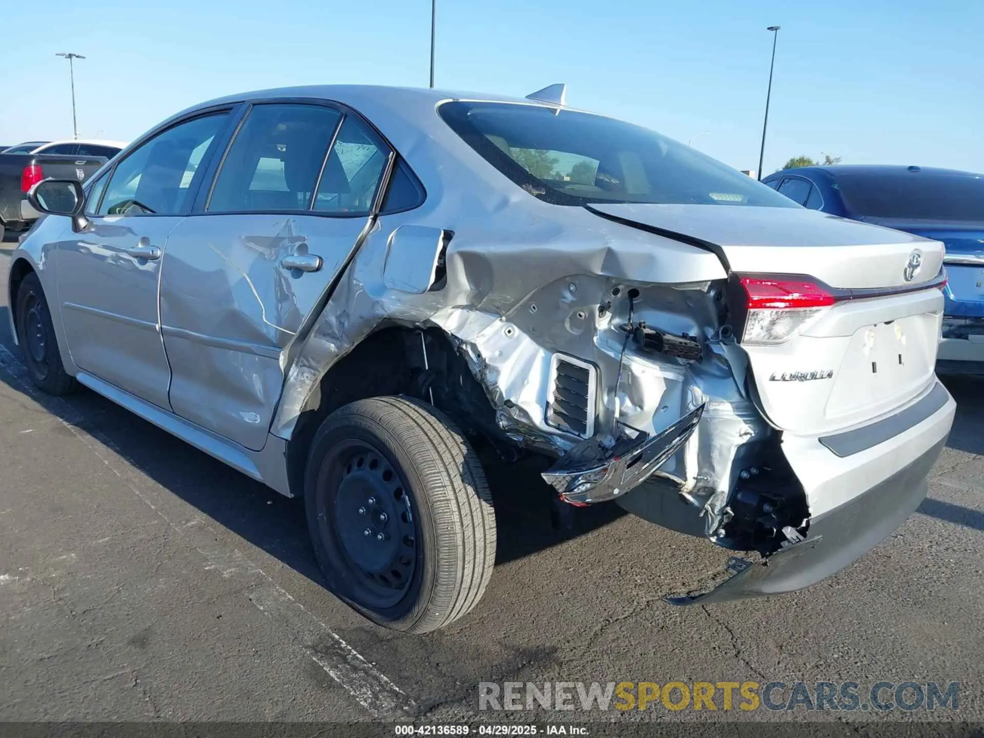 3 Photograph of a damaged car JTDB4MEEXPJ008992 TOYOTA COROLLA 2023