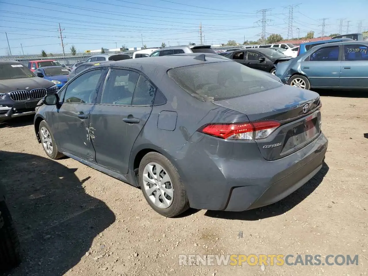 2 Photograph of a damaged car JTDBCMFE0P3005895 TOYOTA COROLLA 2023
