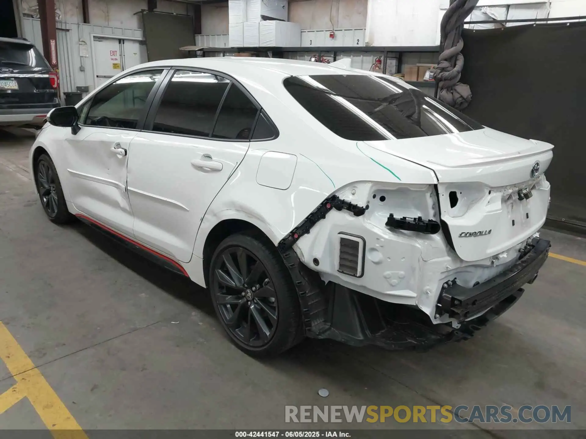 3 Photograph of a damaged car JTDBCMFE0P3009459 TOYOTA COROLLA 2023