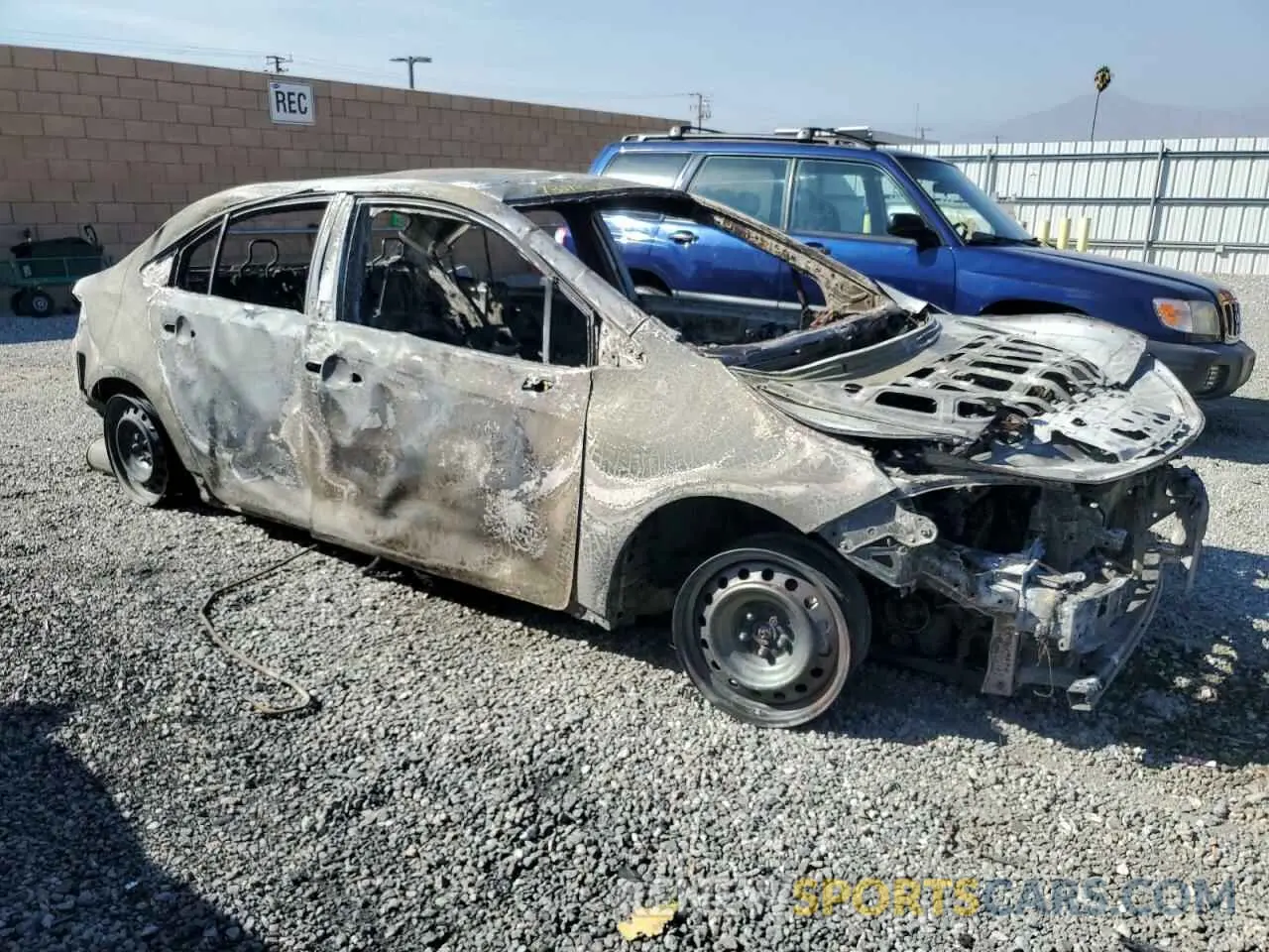 4 Photograph of a damaged car JTDBCMFE0P3010157 TOYOTA COROLLA 2023