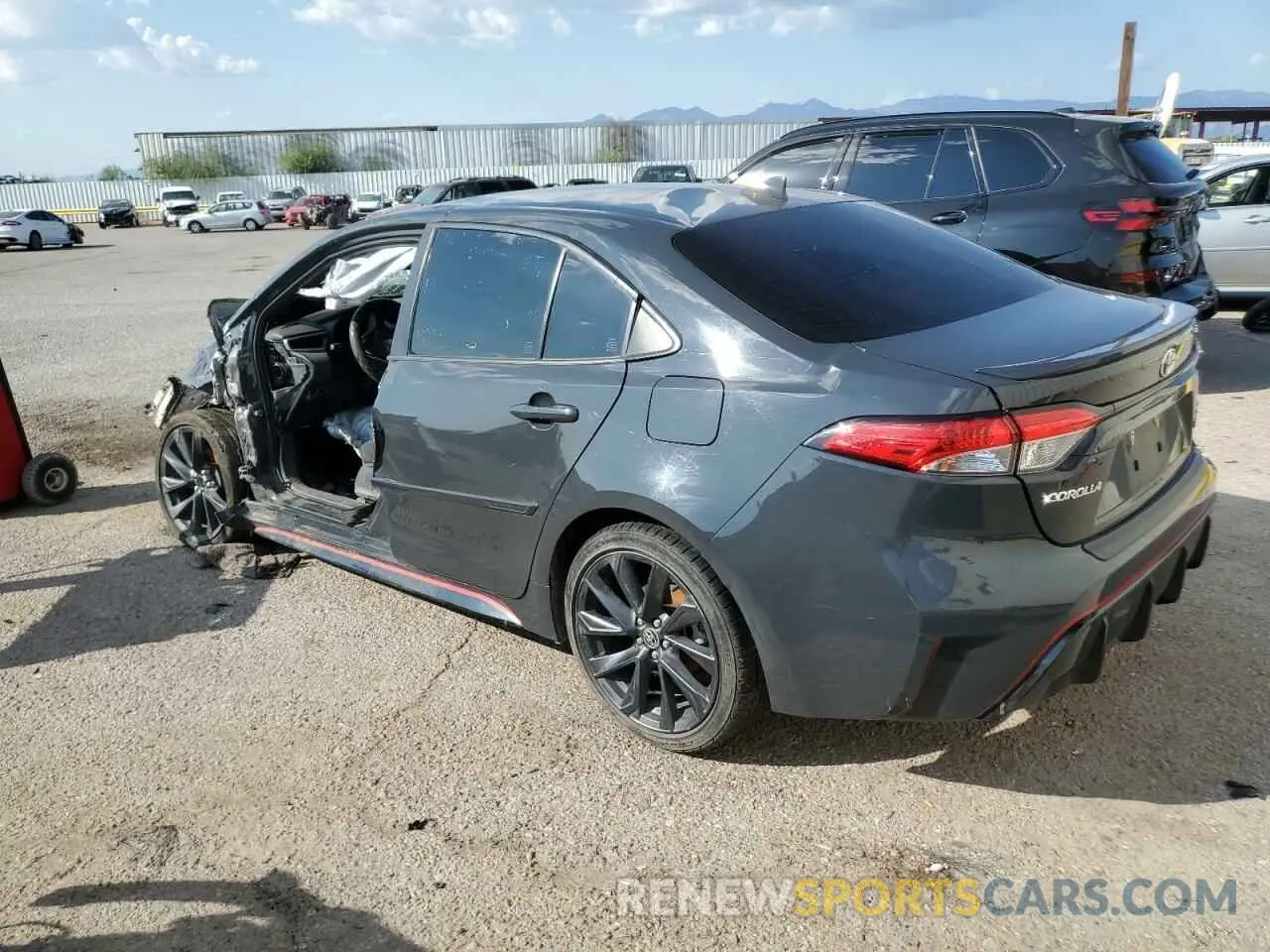 2 Photograph of a damaged car JTDBCMFE0P3011079 TOYOTA COROLLA 2023