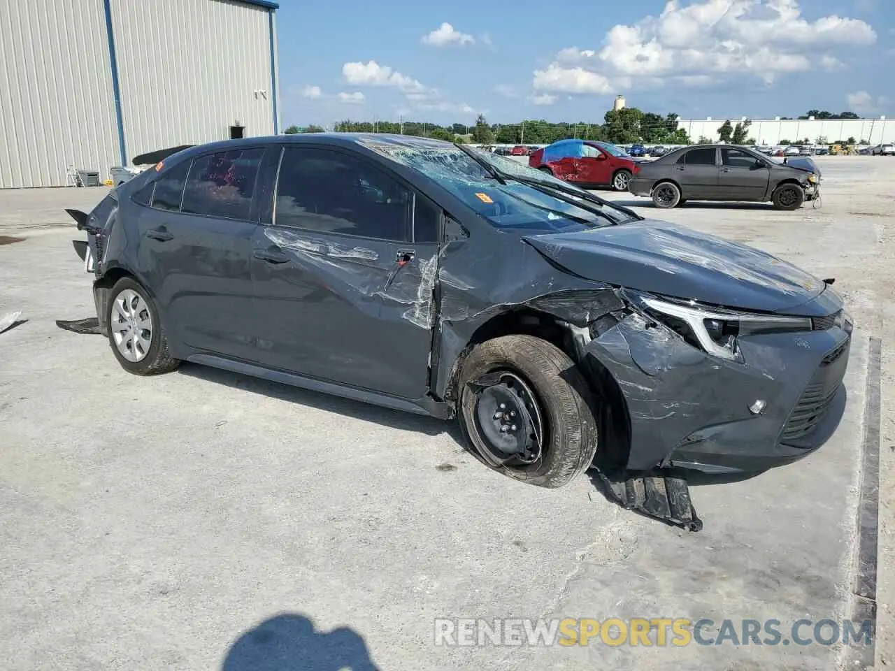 4 Photograph of a damaged car JTDBCMFE0P3012619 TOYOTA COROLLA 2023