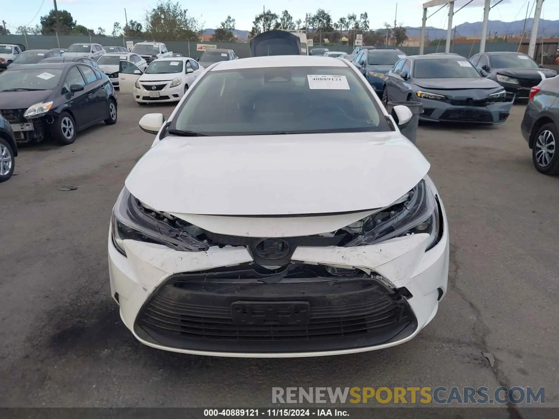 12 Photograph of a damaged car JTDBCMFE0P3013415 TOYOTA COROLLA 2023