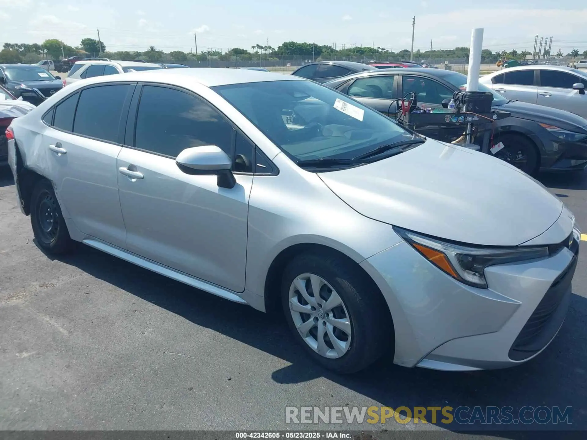 1 Photograph of a damaged car JTDBCMFE0P3021742 TOYOTA COROLLA 2023