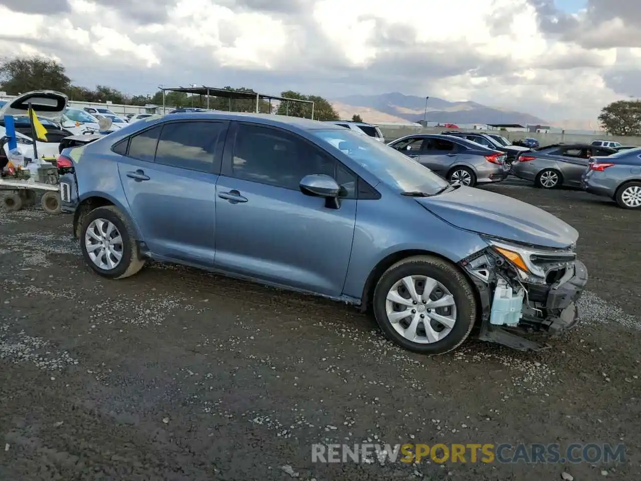 4 Photograph of a damaged car JTDBCMFE0PJ013703 TOYOTA COROLLA 2023