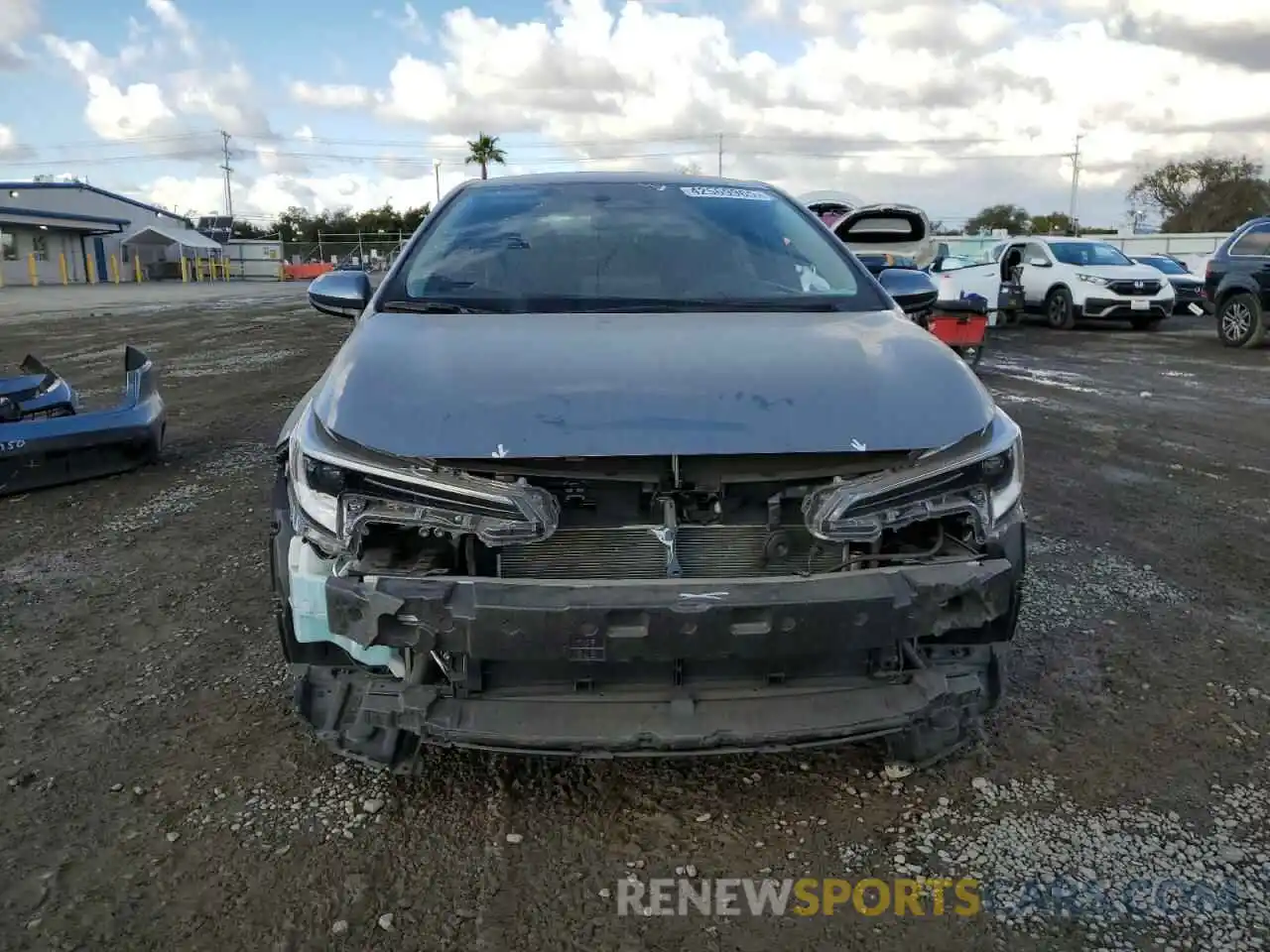 5 Photograph of a damaged car JTDBCMFE0PJ013703 TOYOTA COROLLA 2023