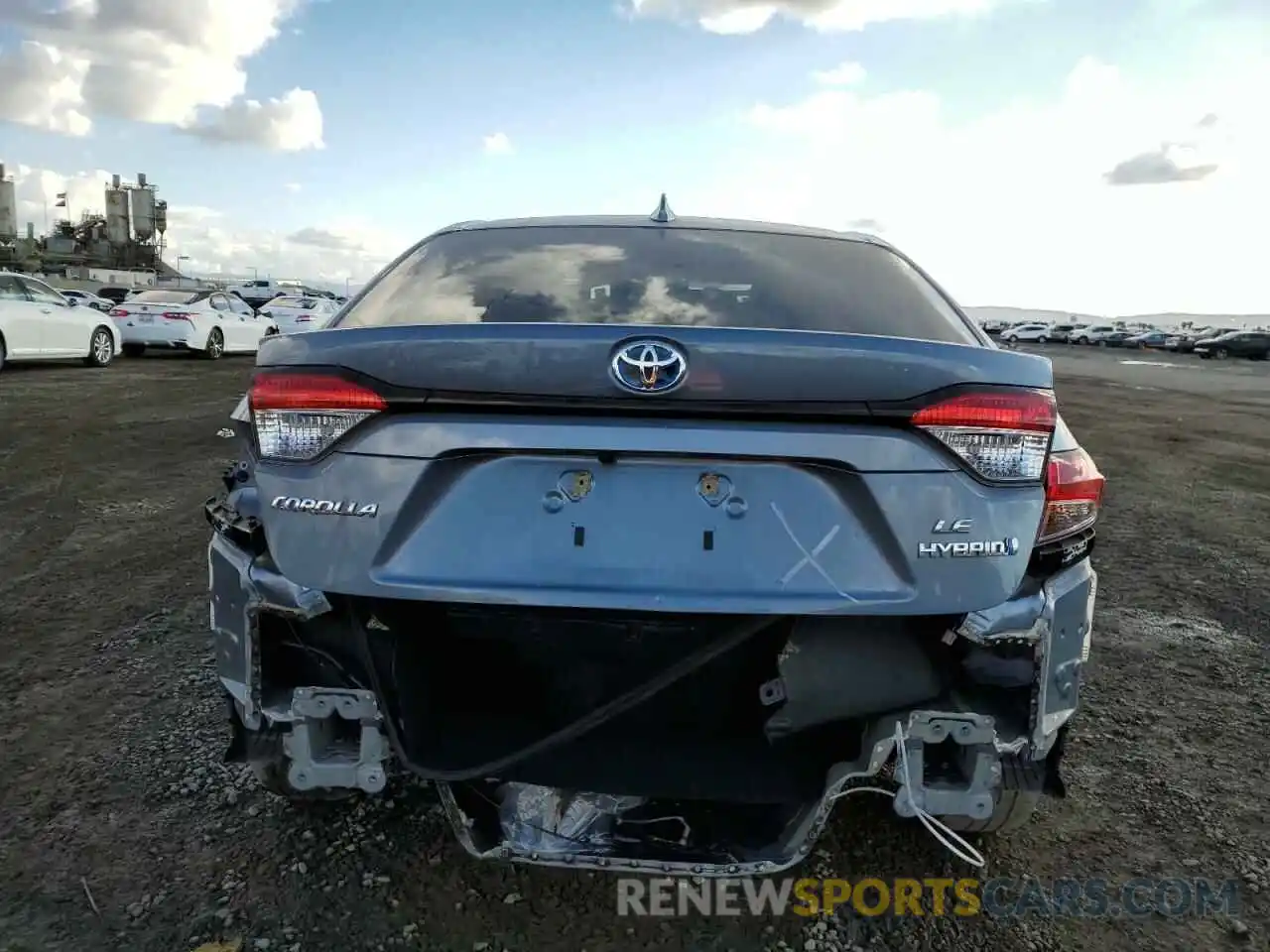 6 Photograph of a damaged car JTDBCMFE0PJ013703 TOYOTA COROLLA 2023