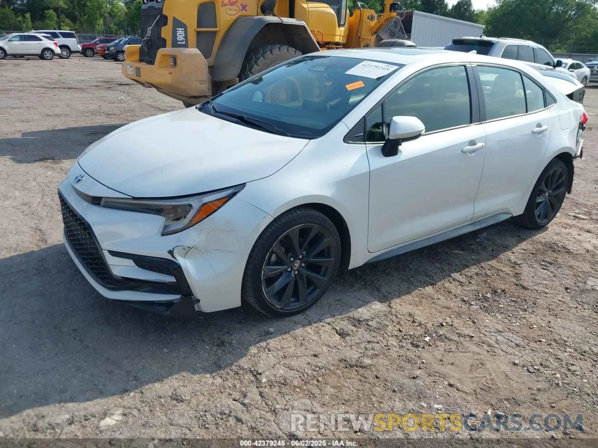 2 Photograph of a damaged car JTDBCMFE0PJ013930 TOYOTA COROLLA 2023