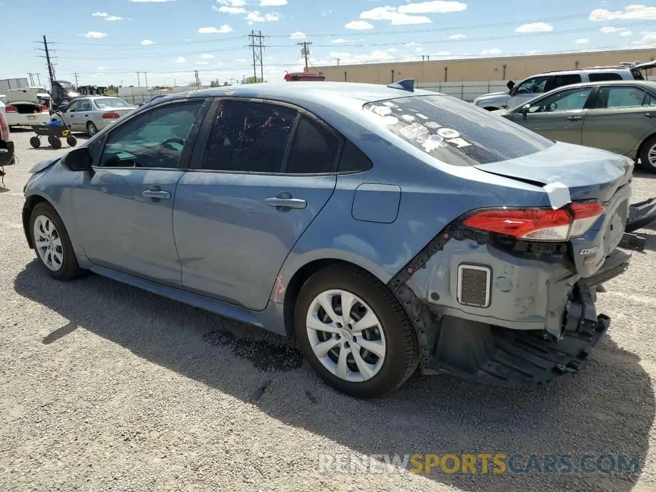 2 Photograph of a damaged car JTDBCMFE1P3008286 TOYOTA COROLLA 2023