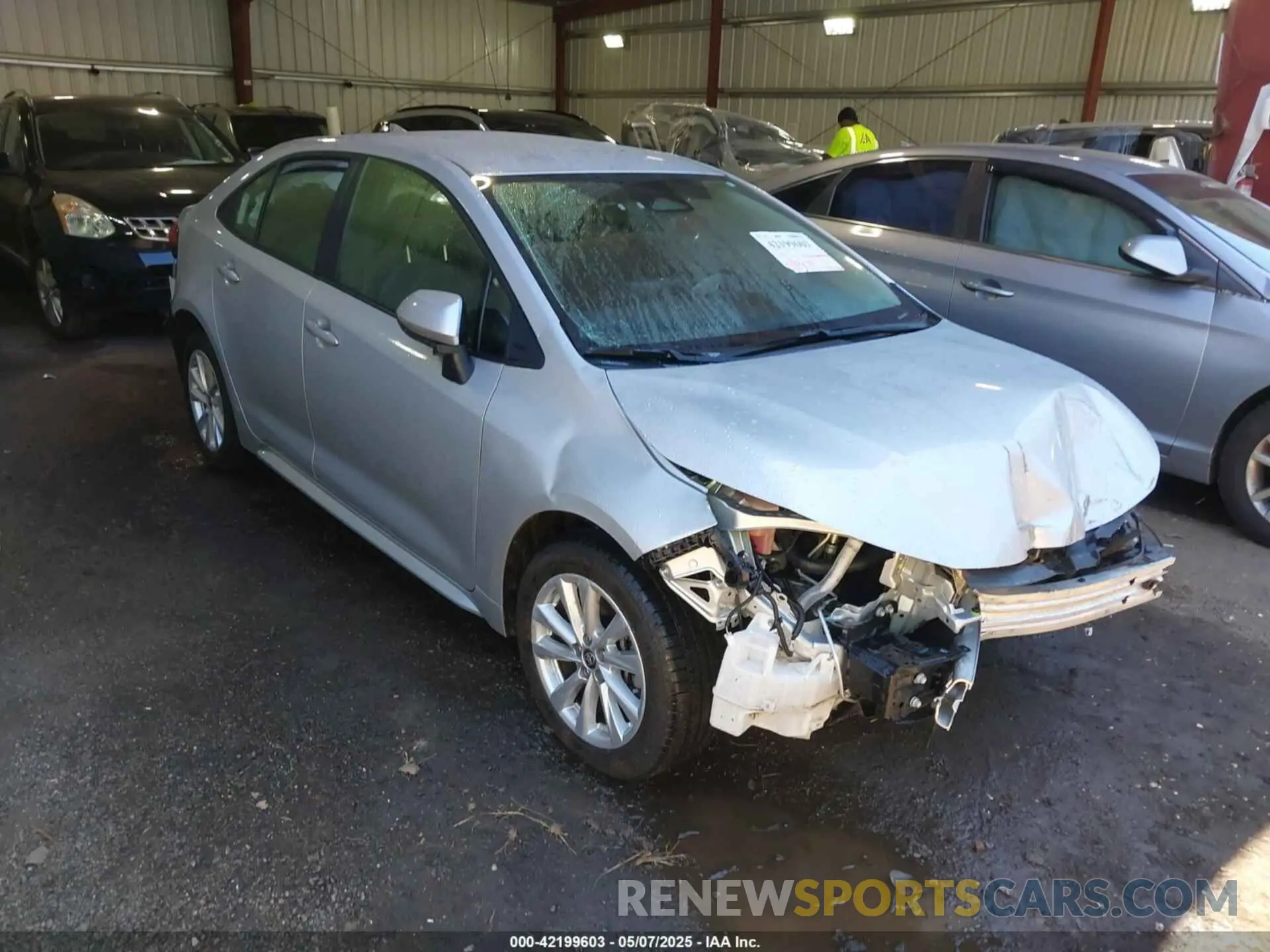 1 Photograph of a damaged car JTDBCMFE1P3008773 TOYOTA COROLLA 2023