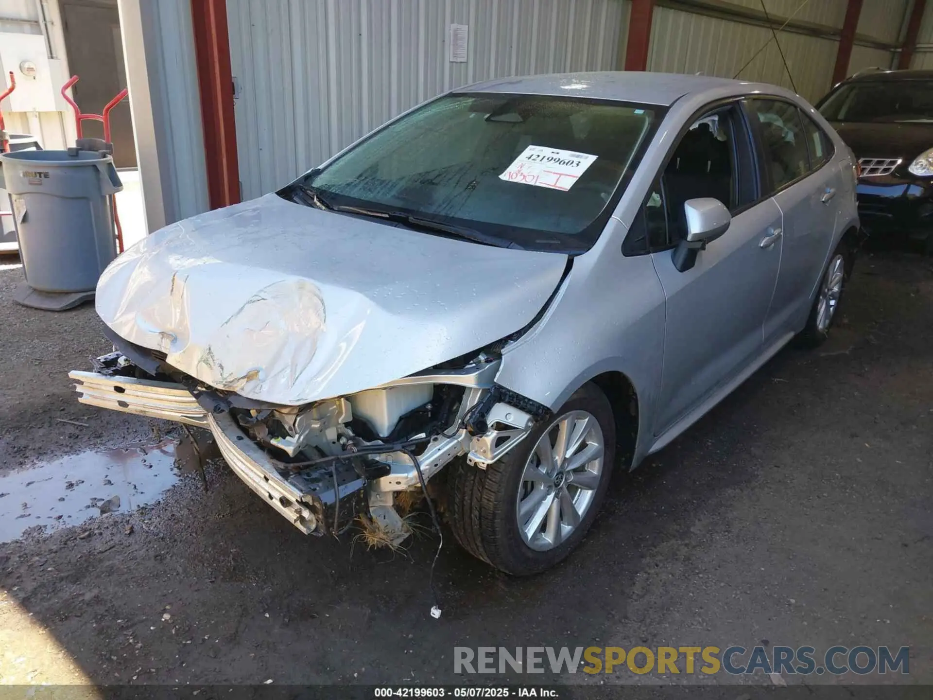 2 Photograph of a damaged car JTDBCMFE1P3008773 TOYOTA COROLLA 2023
