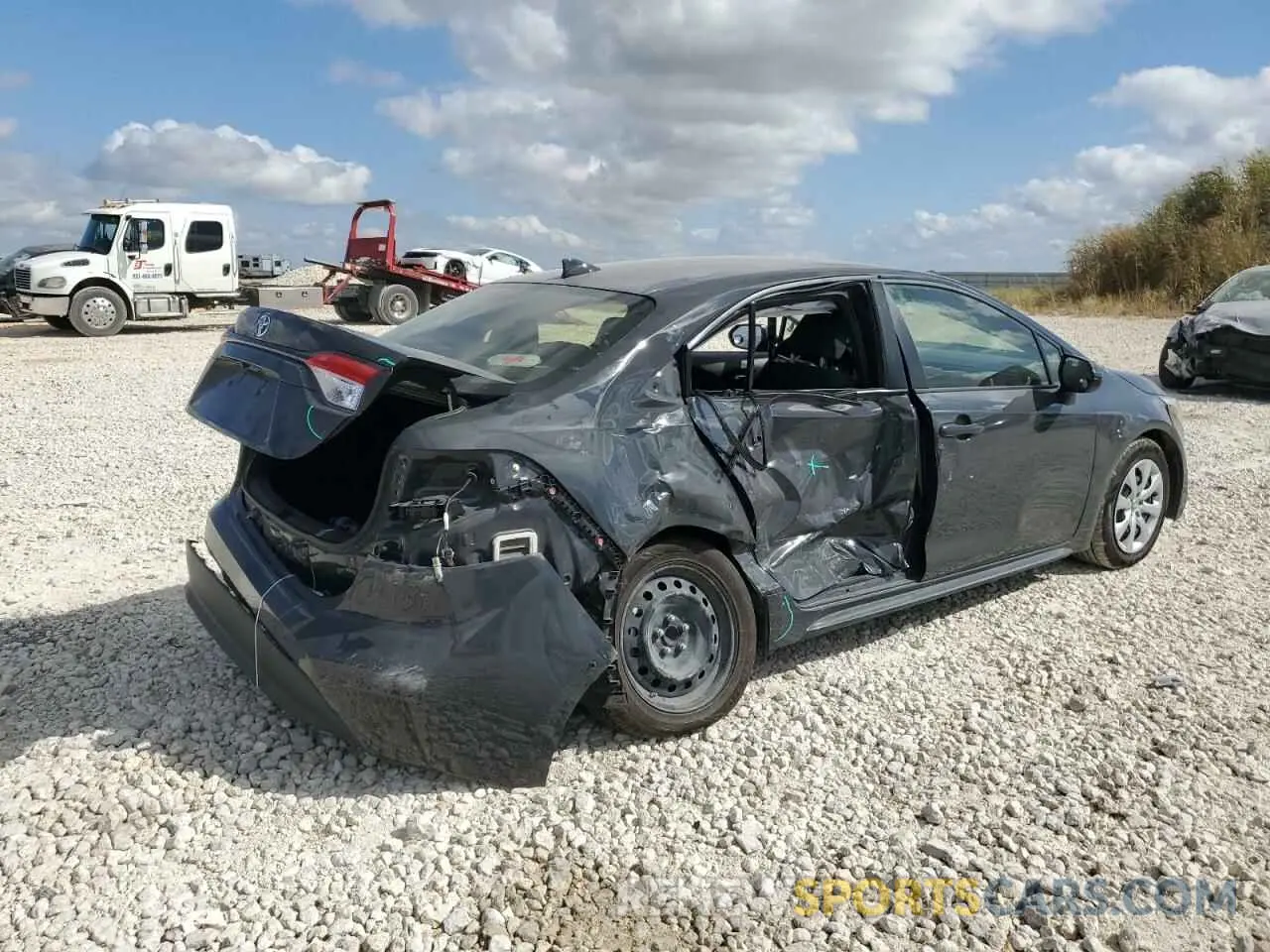 3 Photograph of a damaged car JTDBCMFE1P3014363 TOYOTA COROLLA 2023