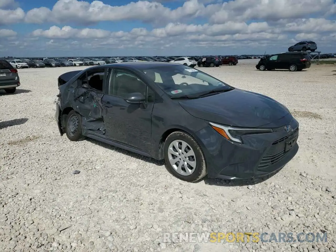 4 Photograph of a damaged car JTDBCMFE1P3014363 TOYOTA COROLLA 2023