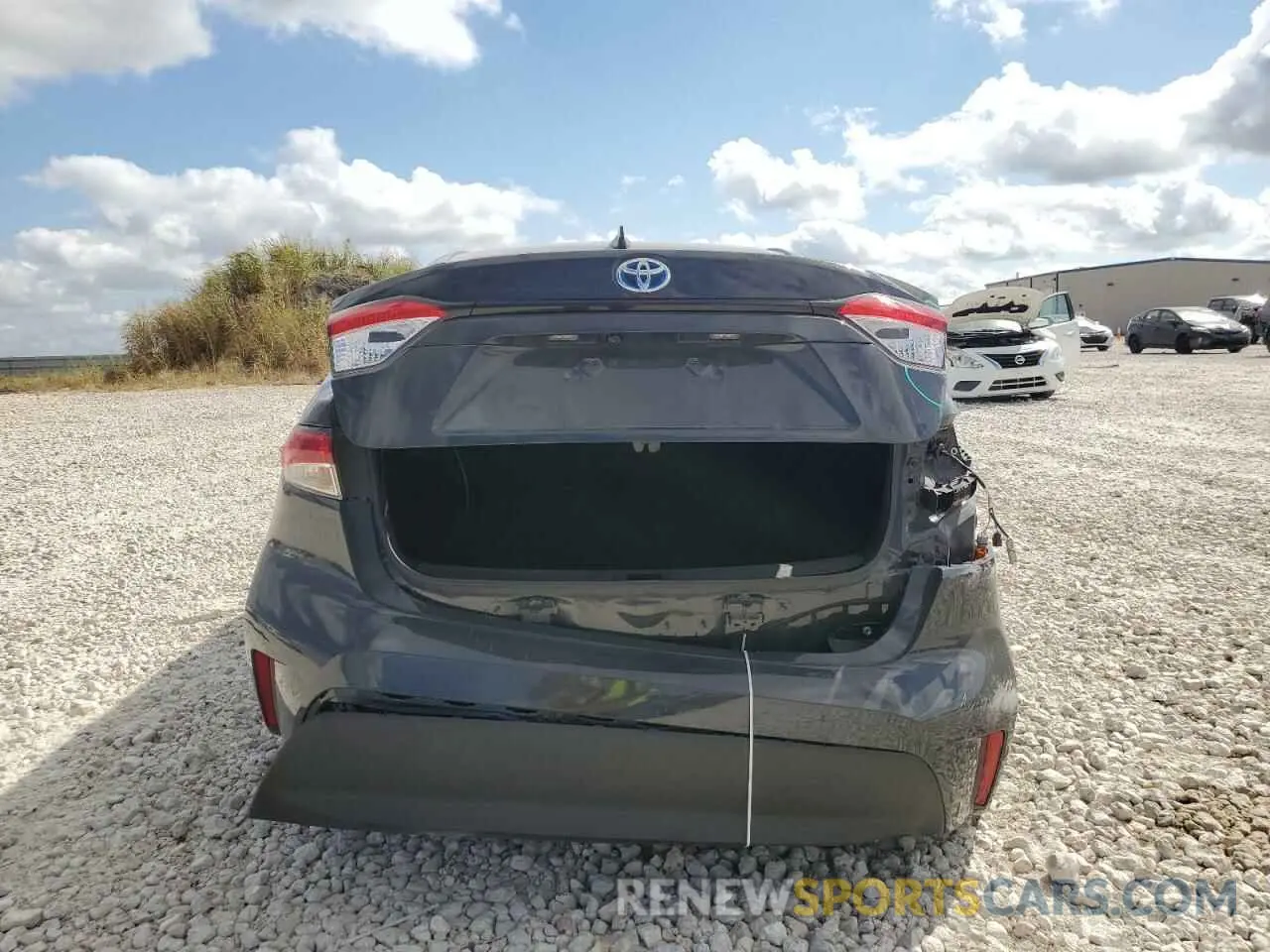 6 Photograph of a damaged car JTDBCMFE1P3014363 TOYOTA COROLLA 2023