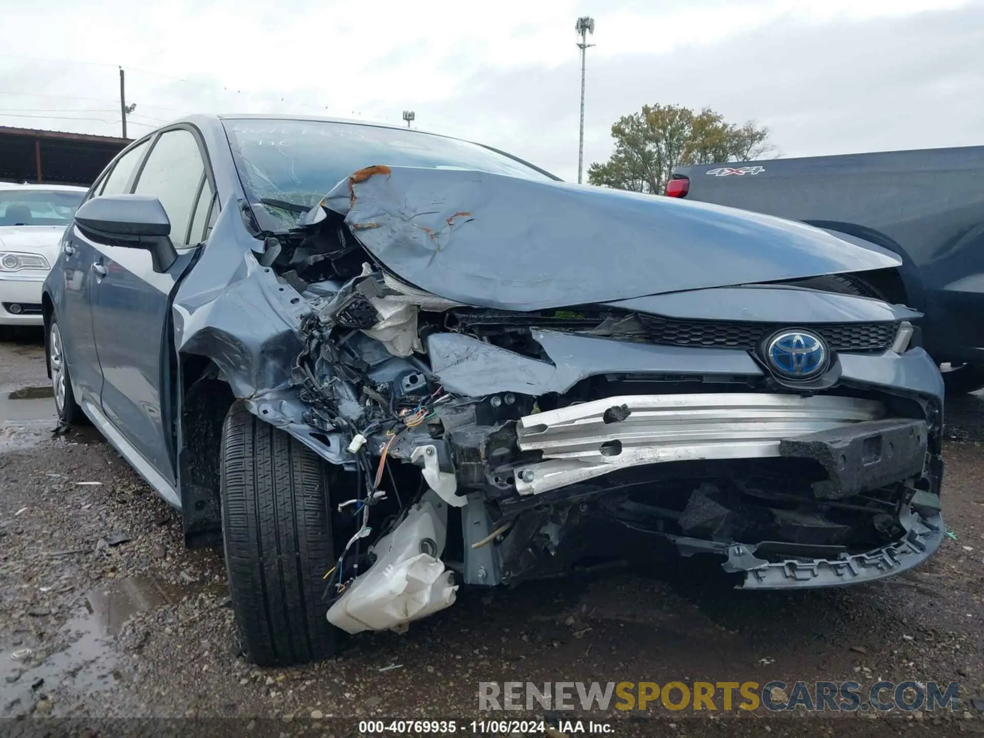 6 Photograph of a damaged car JTDBCMFE1P3015867 TOYOTA COROLLA 2023