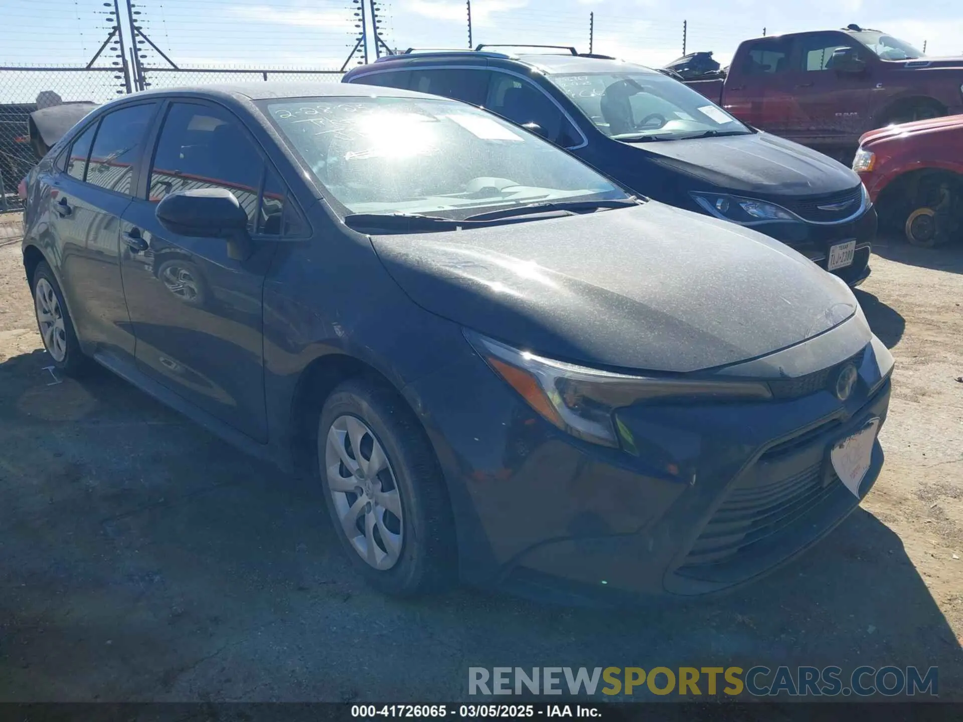 1 Photograph of a damaged car JTDBCMFE1P3020714 TOYOTA COROLLA 2023