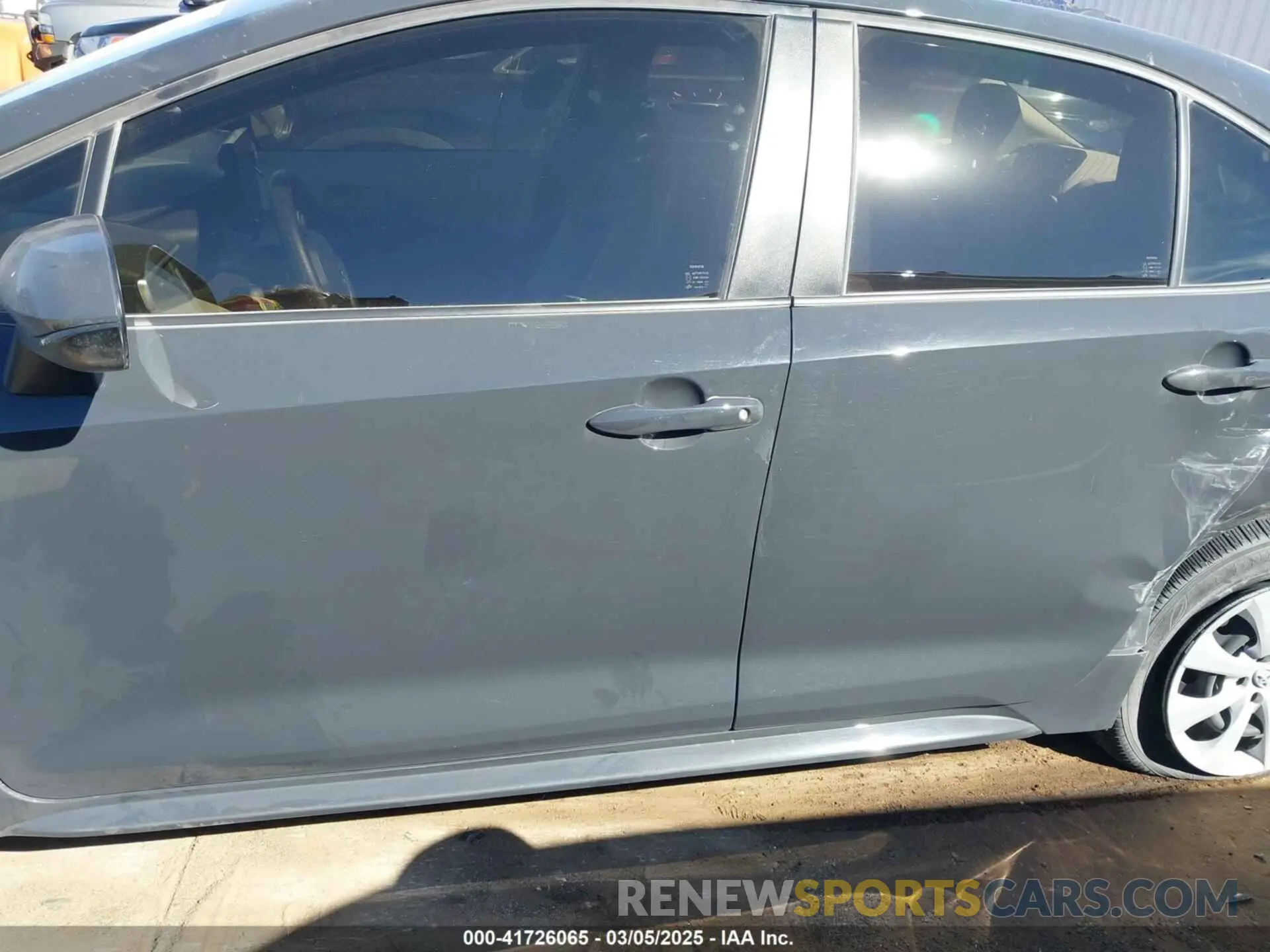 14 Photograph of a damaged car JTDBCMFE1P3020714 TOYOTA COROLLA 2023
