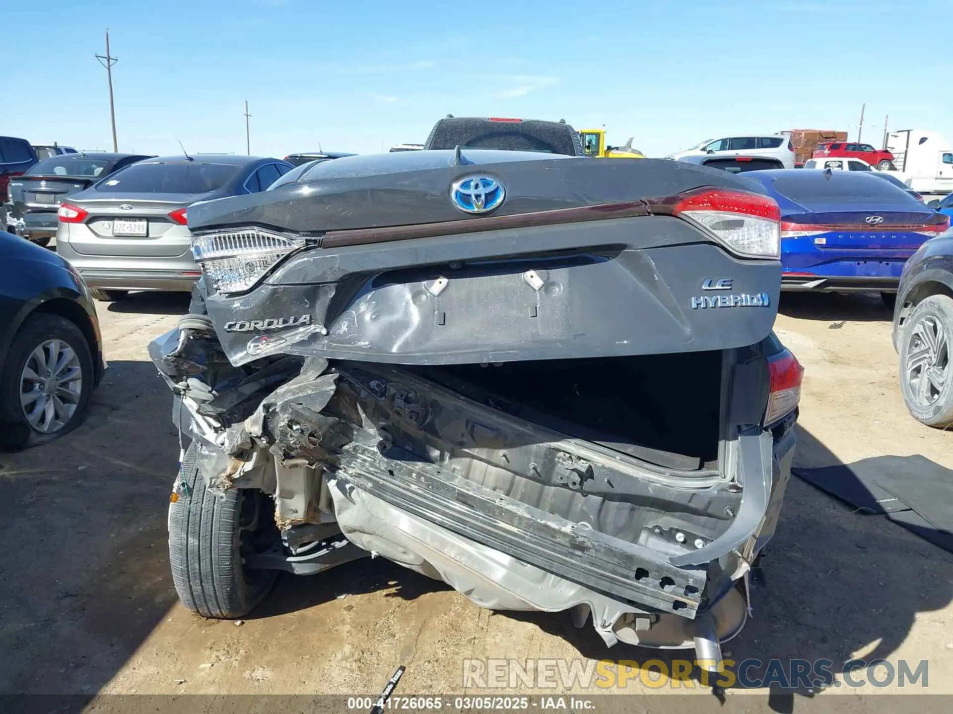 16 Photograph of a damaged car JTDBCMFE1P3020714 TOYOTA COROLLA 2023