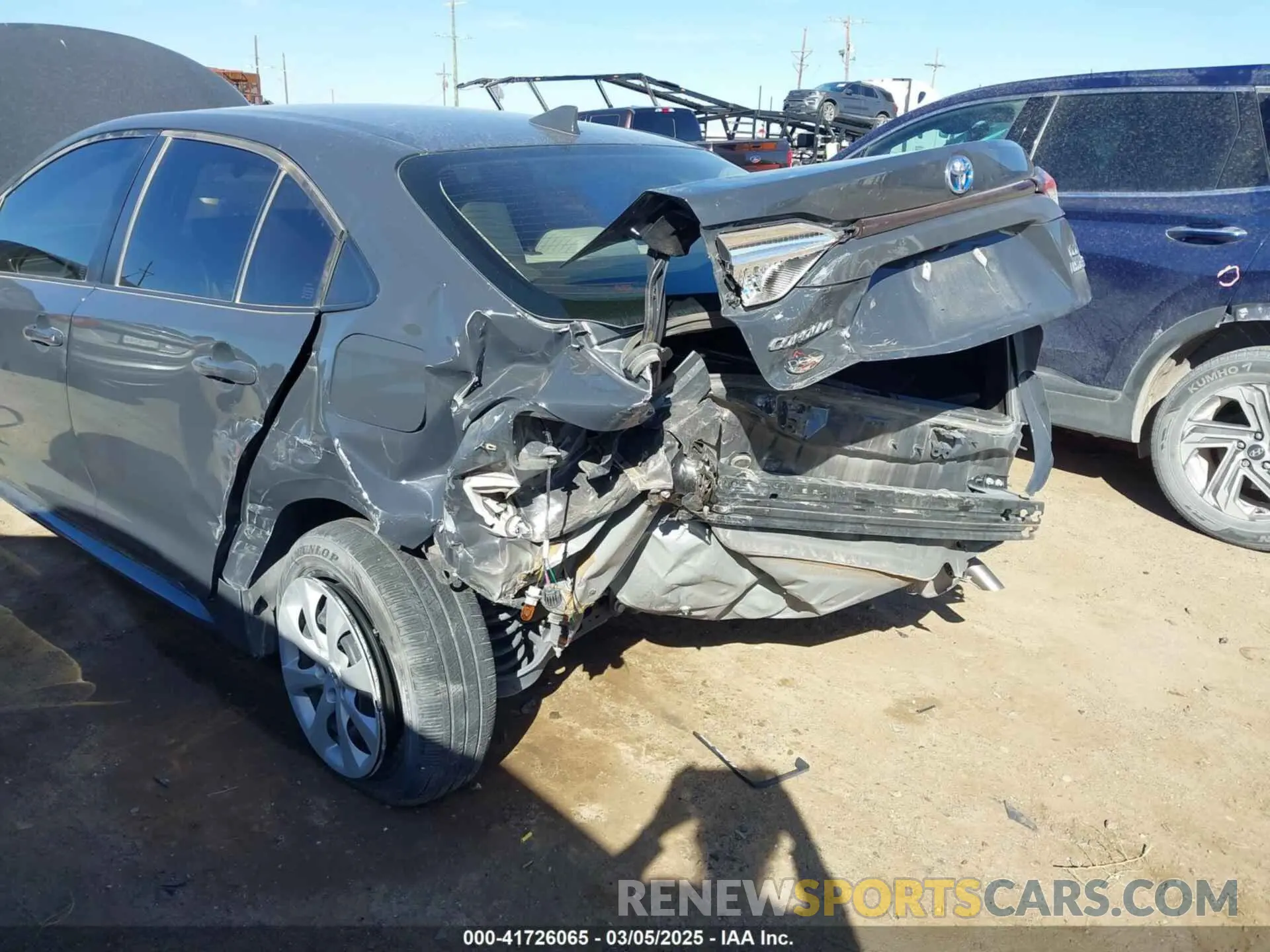 6 Photograph of a damaged car JTDBCMFE1P3020714 TOYOTA COROLLA 2023