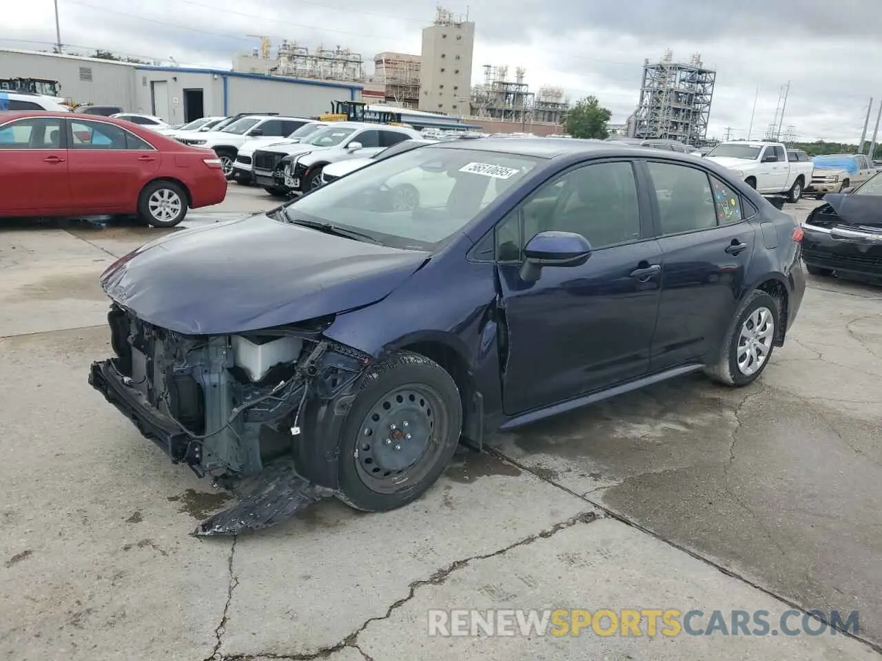 1 Photograph of a damaged car JTDBCMFE1PJ001981 TOYOTA COROLLA 2023