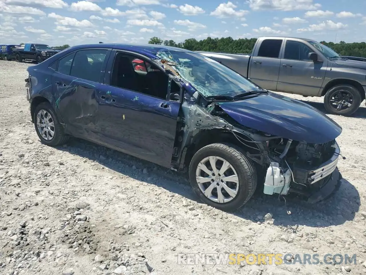 4 Photograph of a damaged car JTDBCMFE1PJ003231 TOYOTA COROLLA 2023