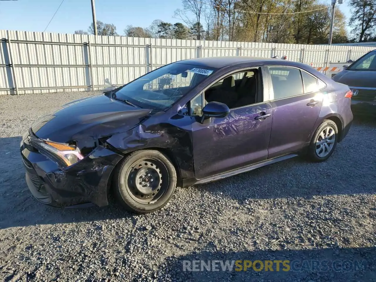 1 Photograph of a damaged car JTDBCMFE1PJ005982 TOYOTA COROLLA 2023
