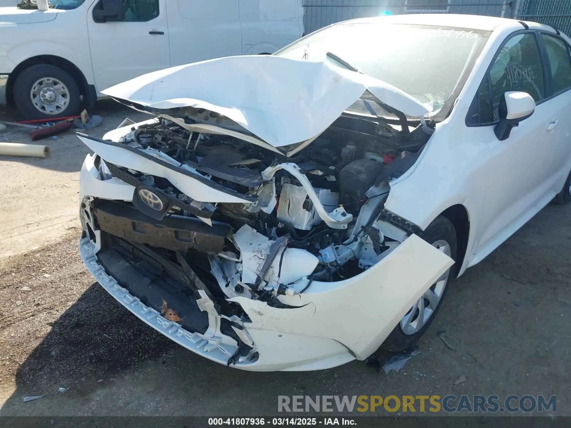 6 Photograph of a damaged car JTDBCMFE1PJ012186 TOYOTA COROLLA 2023