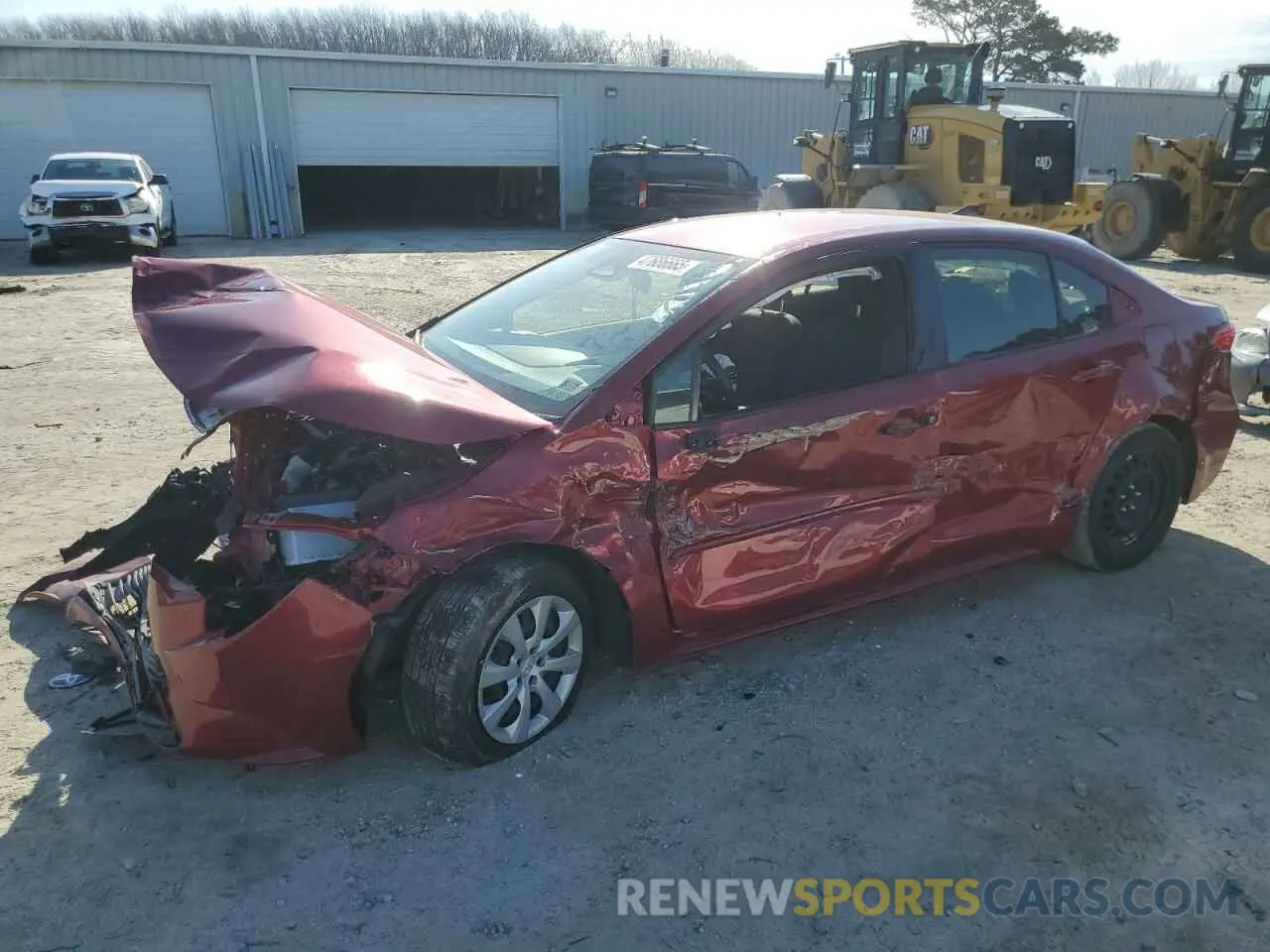 1 Photograph of a damaged car JTDBCMFE1PJ013094 TOYOTA COROLLA 2023