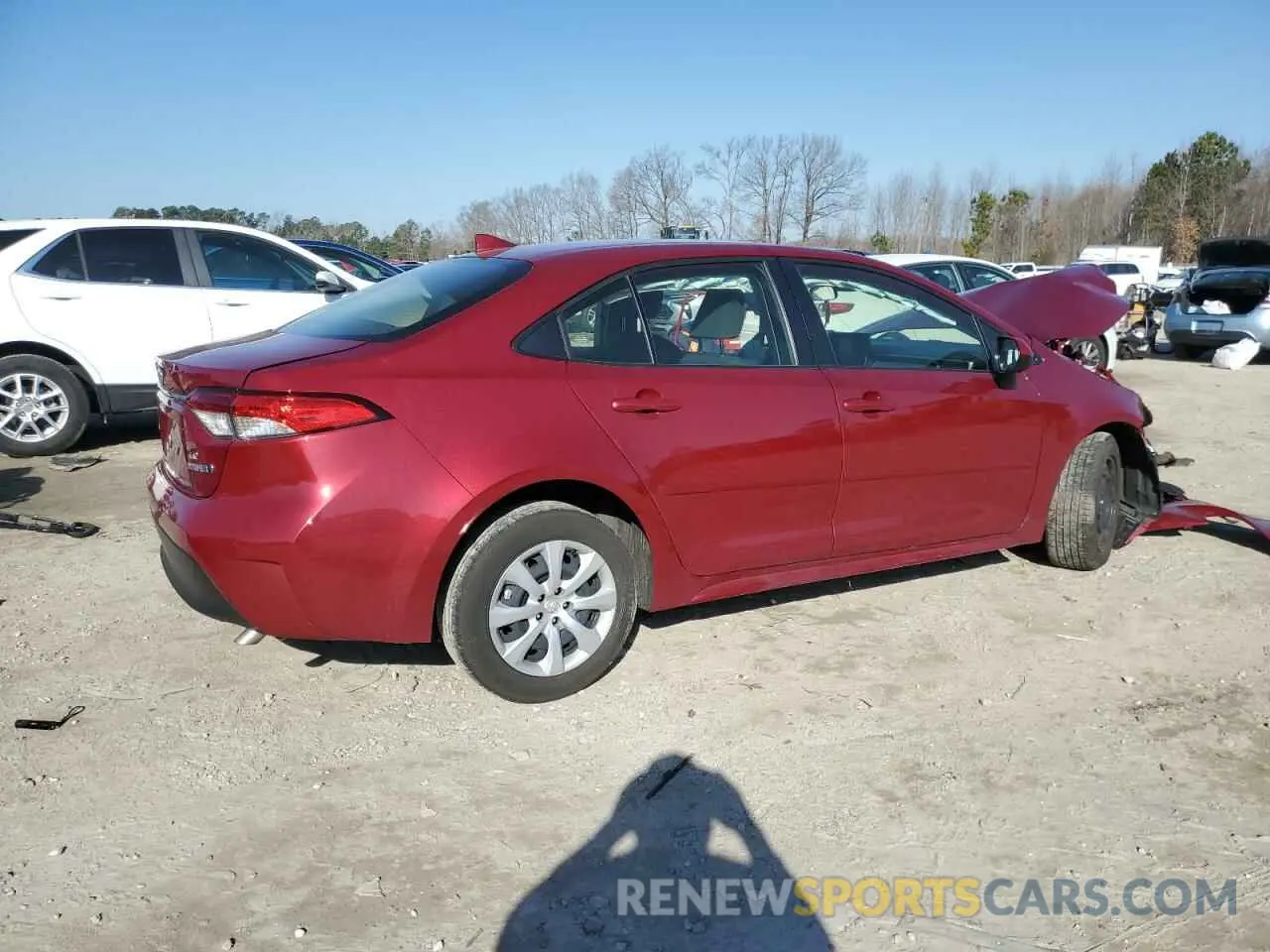 3 Photograph of a damaged car JTDBCMFE1PJ013094 TOYOTA COROLLA 2023