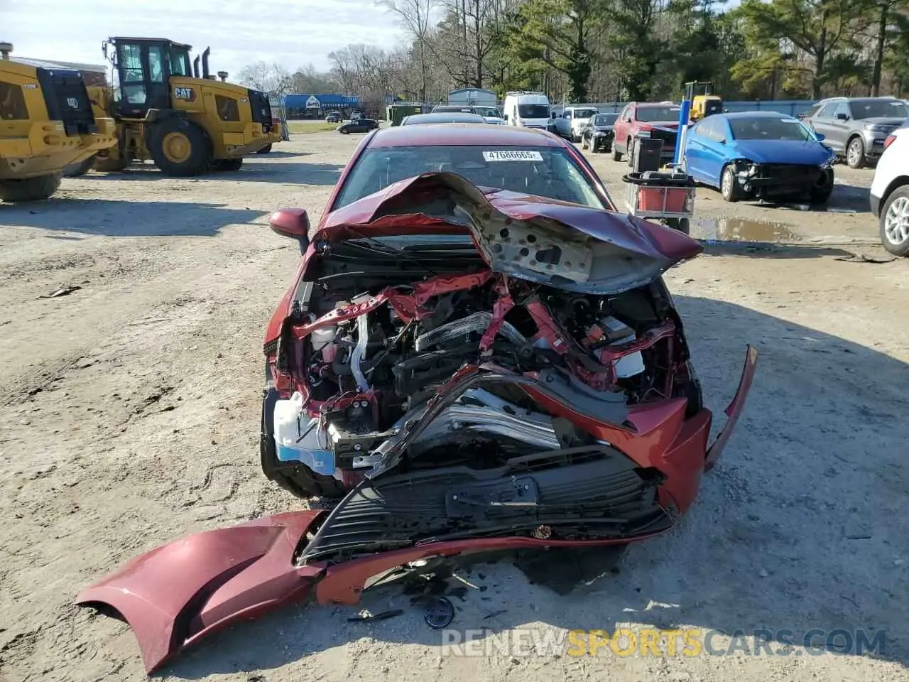 5 Photograph of a damaged car JTDBCMFE1PJ013094 TOYOTA COROLLA 2023