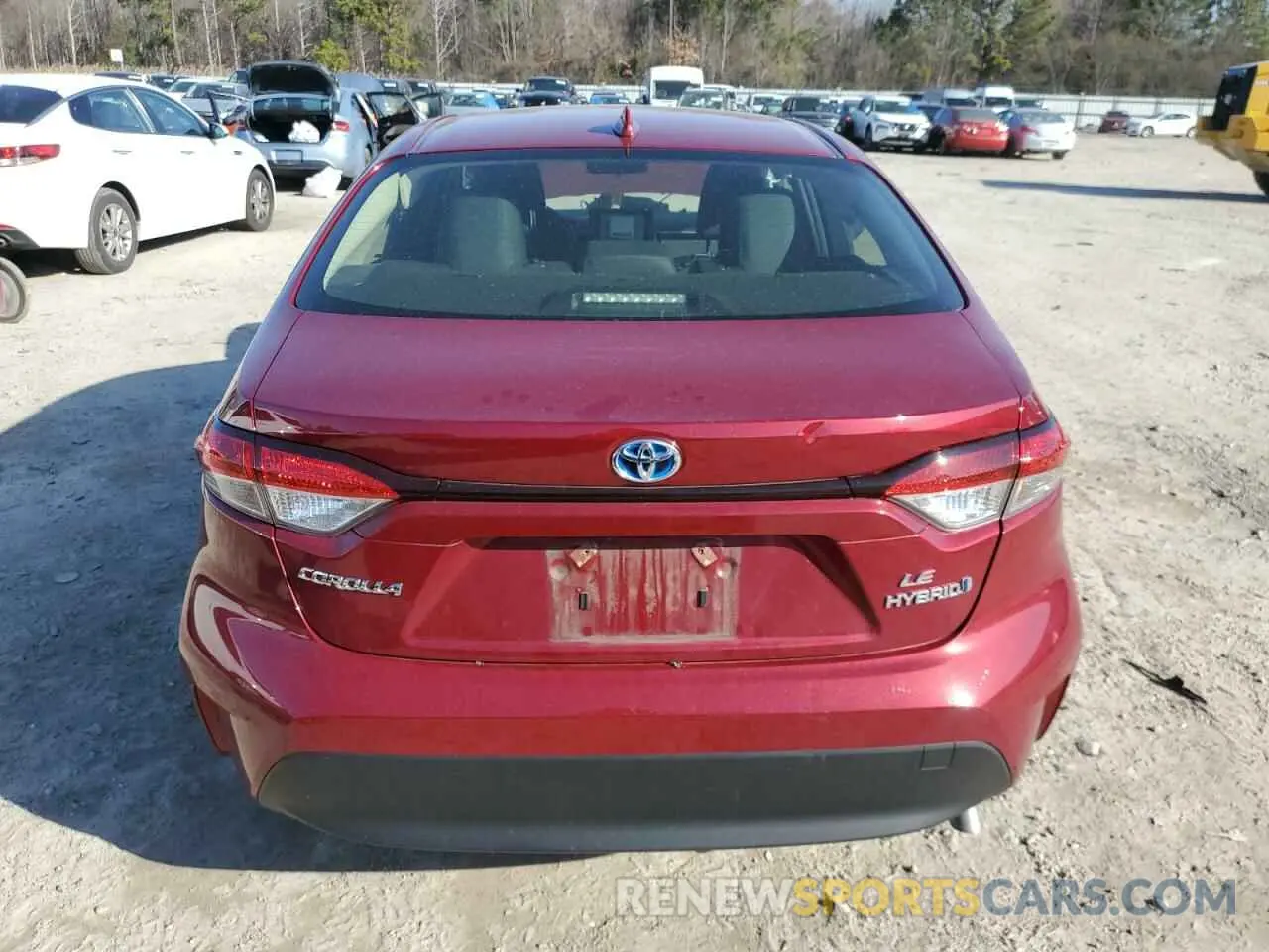 6 Photograph of a damaged car JTDBCMFE1PJ013094 TOYOTA COROLLA 2023