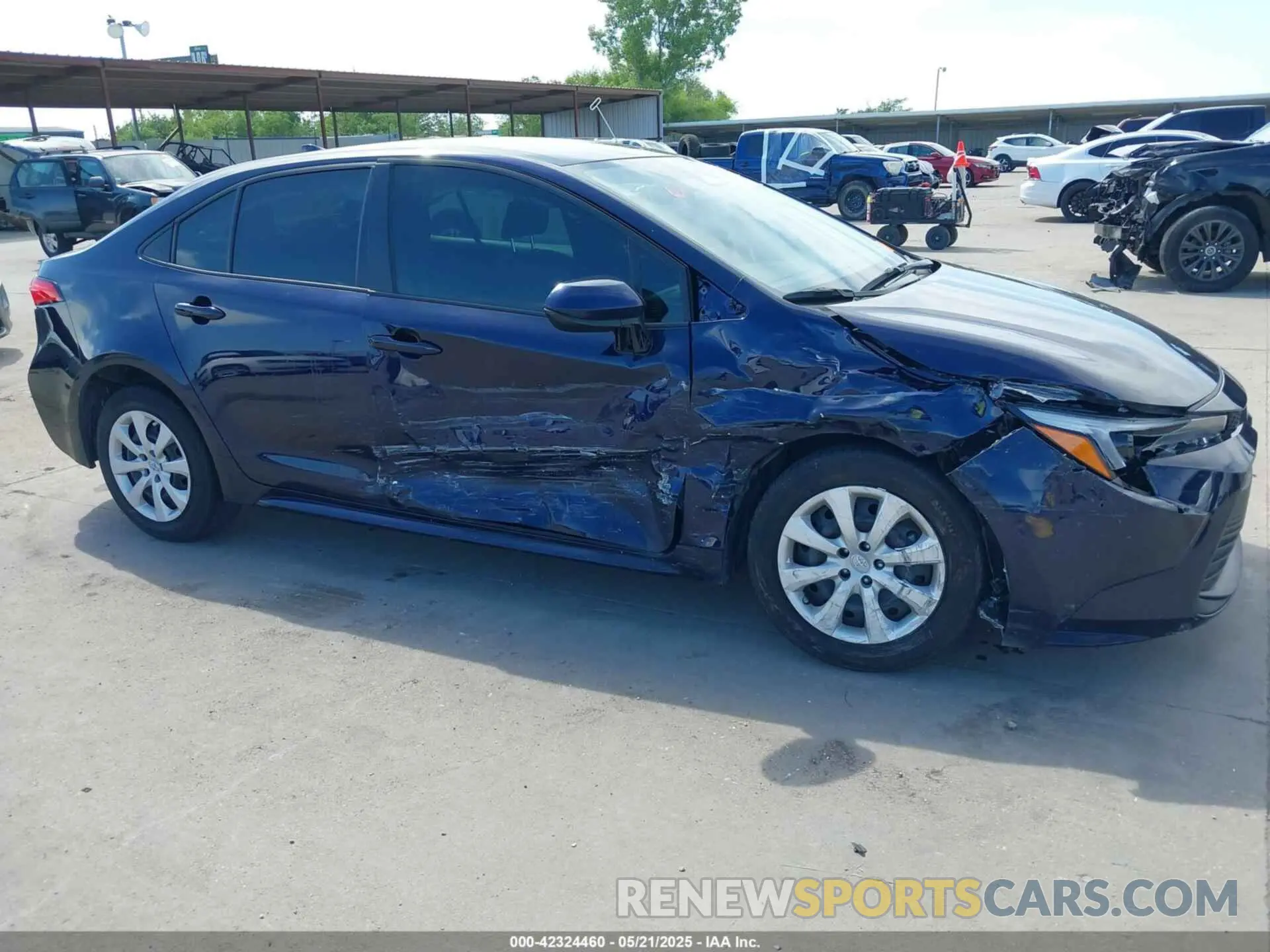 6 Photograph of a damaged car JTDBCMFE1PJ014245 TOYOTA COROLLA 2023