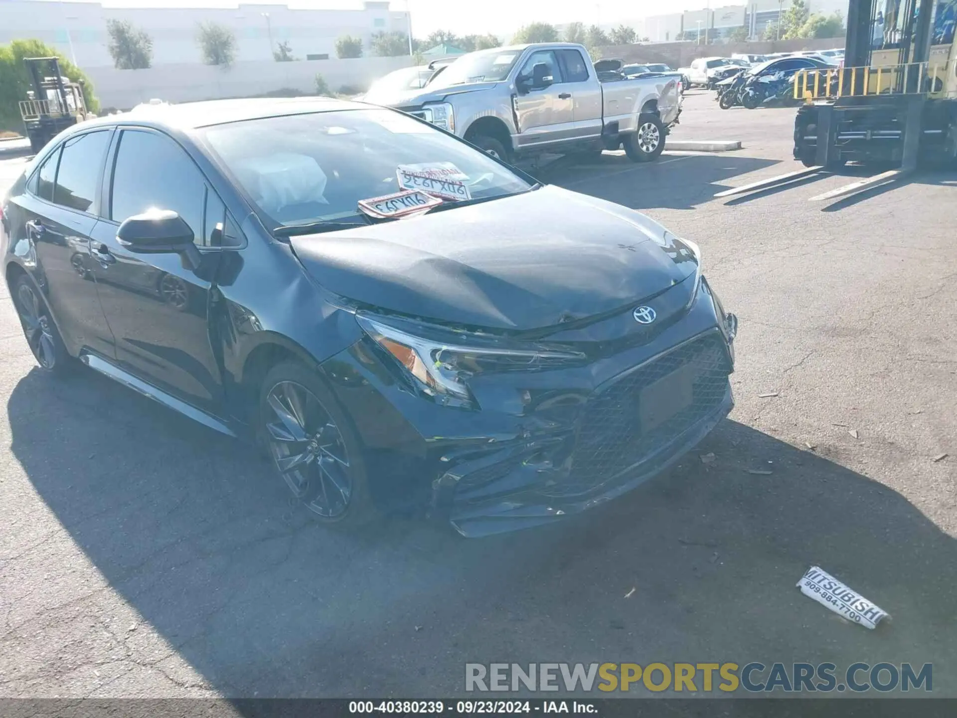 6 Photograph of a damaged car JTDBCMFE2P3001444 TOYOTA COROLLA 2023