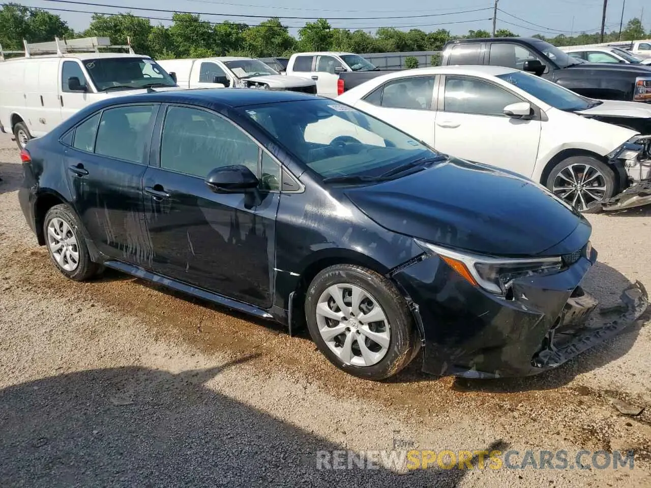 4 Photograph of a damaged car JTDBCMFE2P3004988 TOYOTA COROLLA 2023