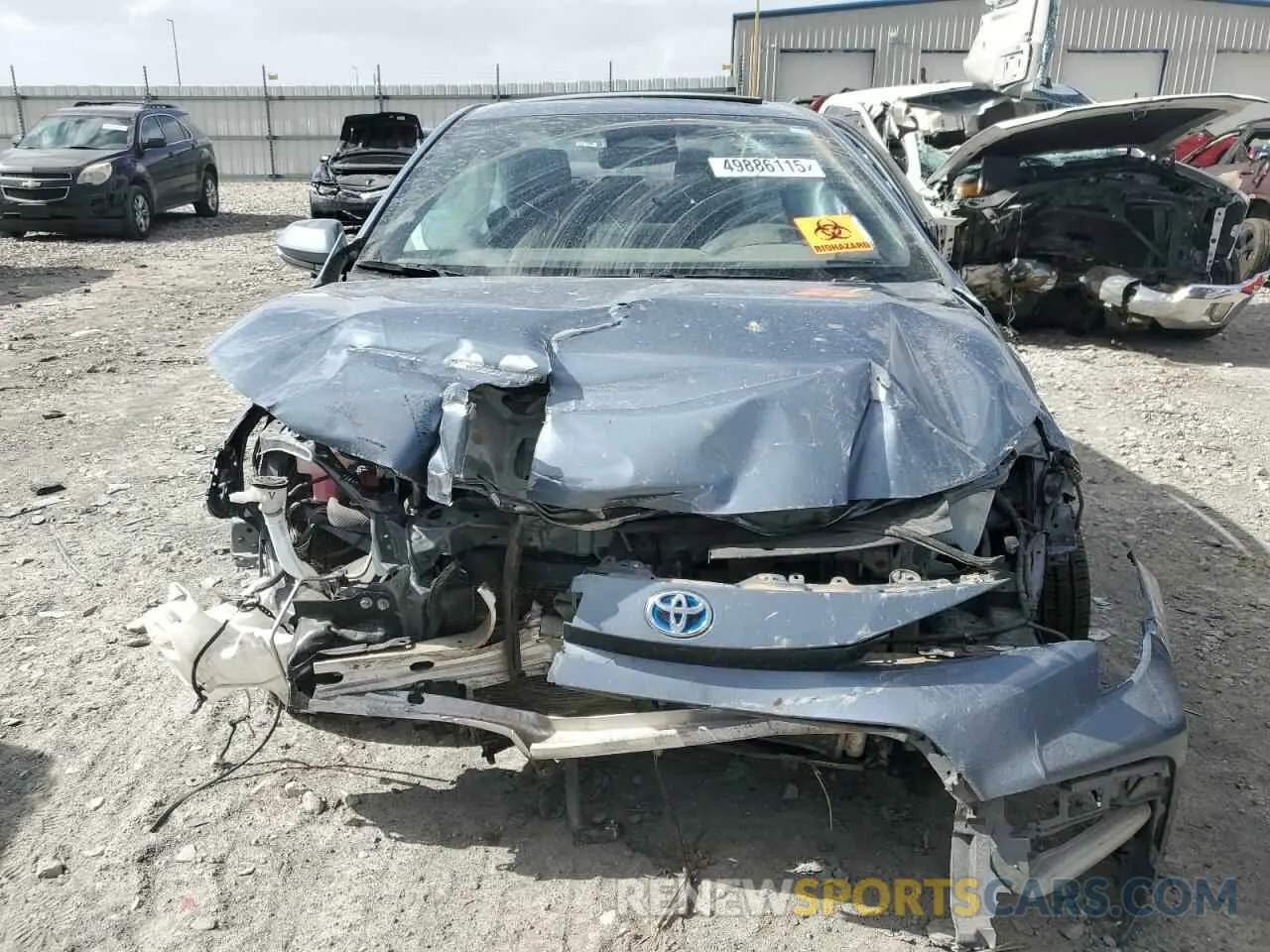 5 Photograph of a damaged car JTDBCMFE2P3007731 TOYOTA COROLLA 2023