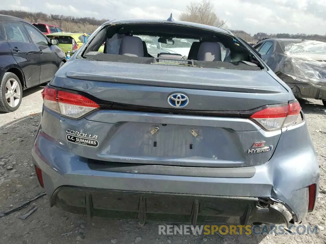 6 Photograph of a damaged car JTDBCMFE2P3007731 TOYOTA COROLLA 2023
