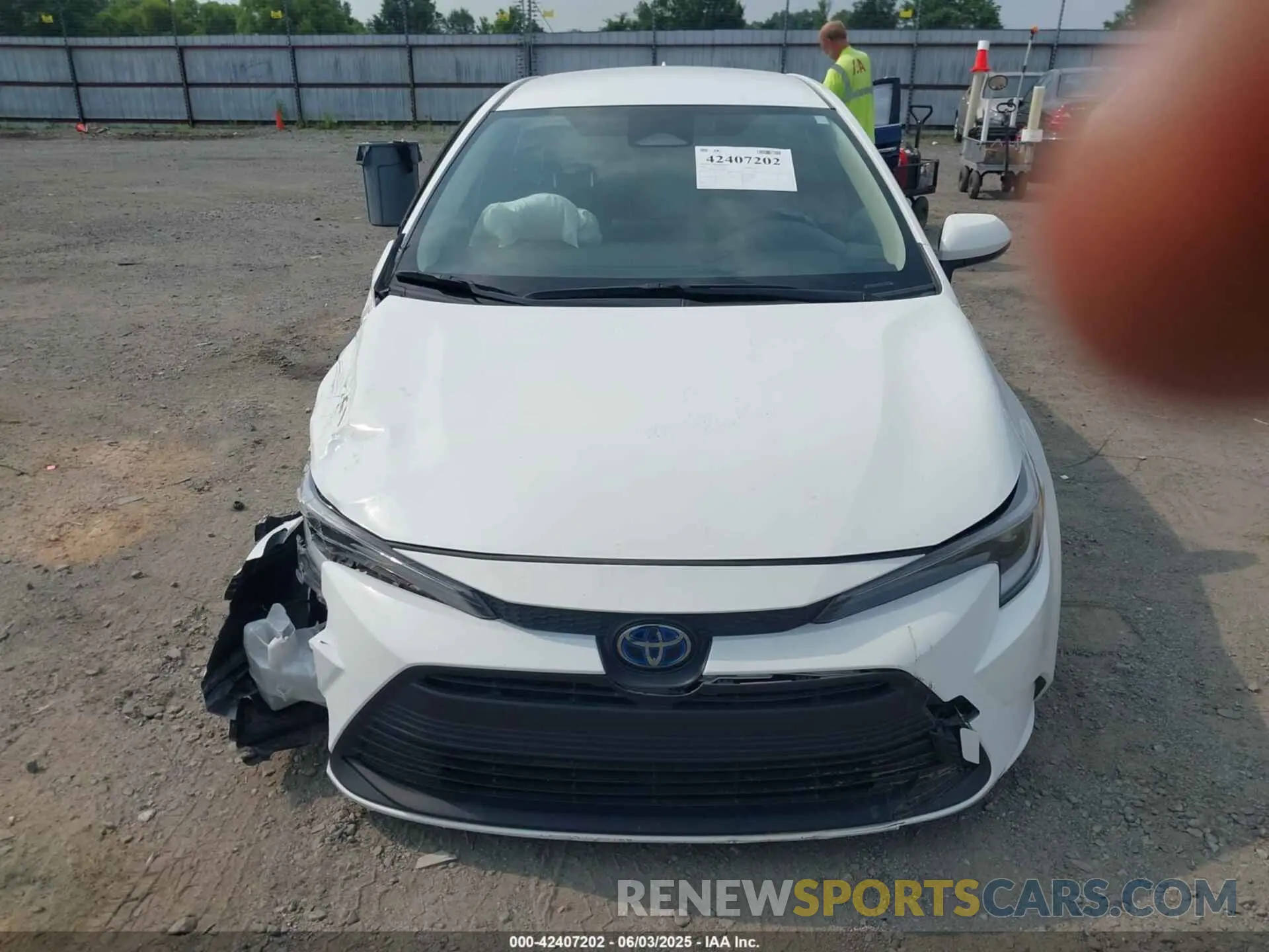12 Photograph of a damaged car JTDBCMFE2P3013917 TOYOTA COROLLA 2023