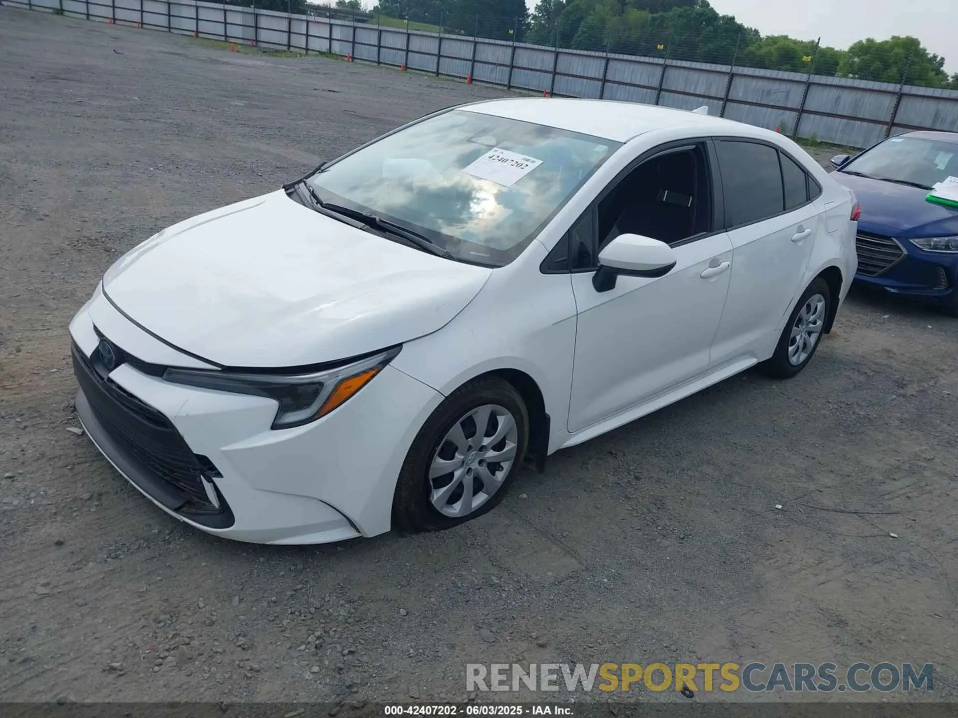 2 Photograph of a damaged car JTDBCMFE2P3013917 TOYOTA COROLLA 2023