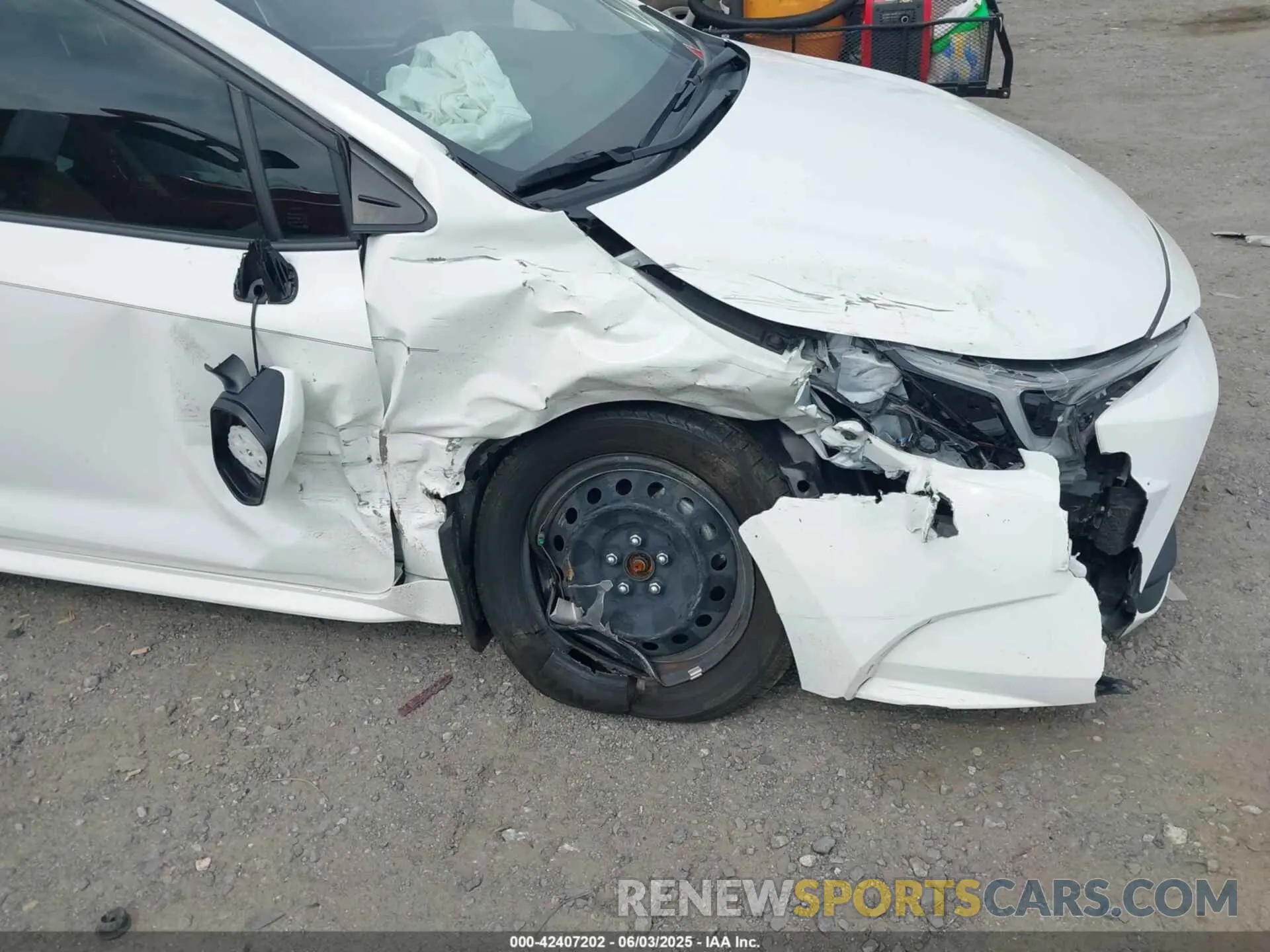 6 Photograph of a damaged car JTDBCMFE2P3013917 TOYOTA COROLLA 2023