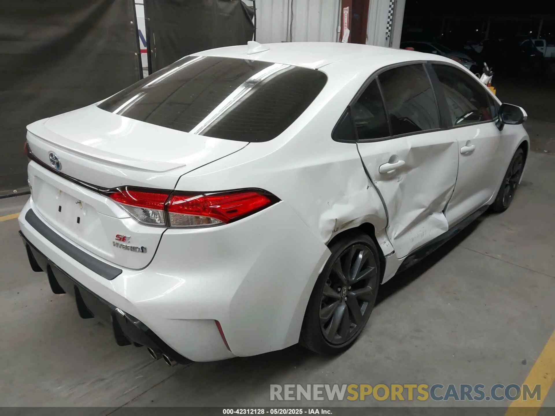 4 Photograph of a damaged car JTDBCMFE2P3018230 TOYOTA COROLLA 2023