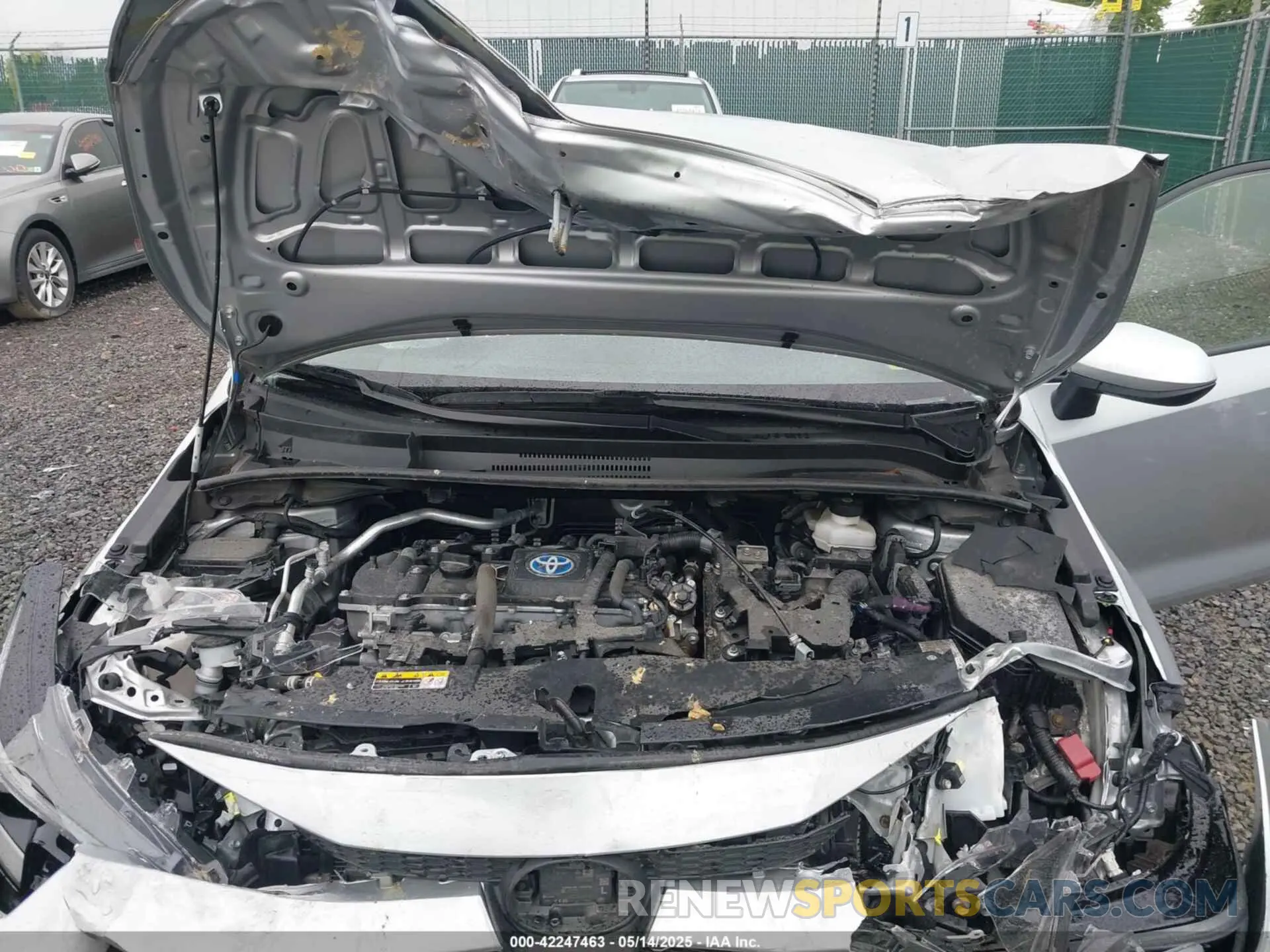 10 Photograph of a damaged car JTDBCMFE2P3019314 TOYOTA COROLLA 2023