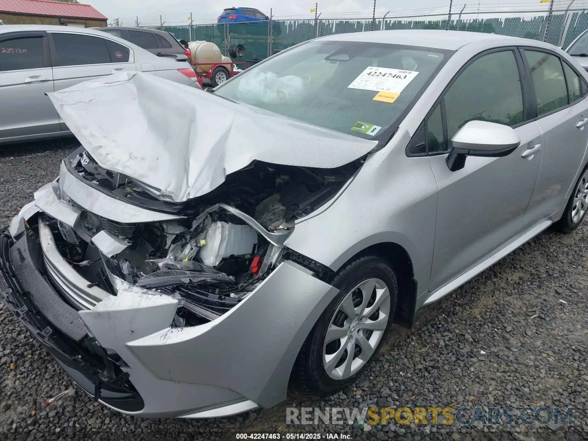 17 Photograph of a damaged car JTDBCMFE2P3019314 TOYOTA COROLLA 2023